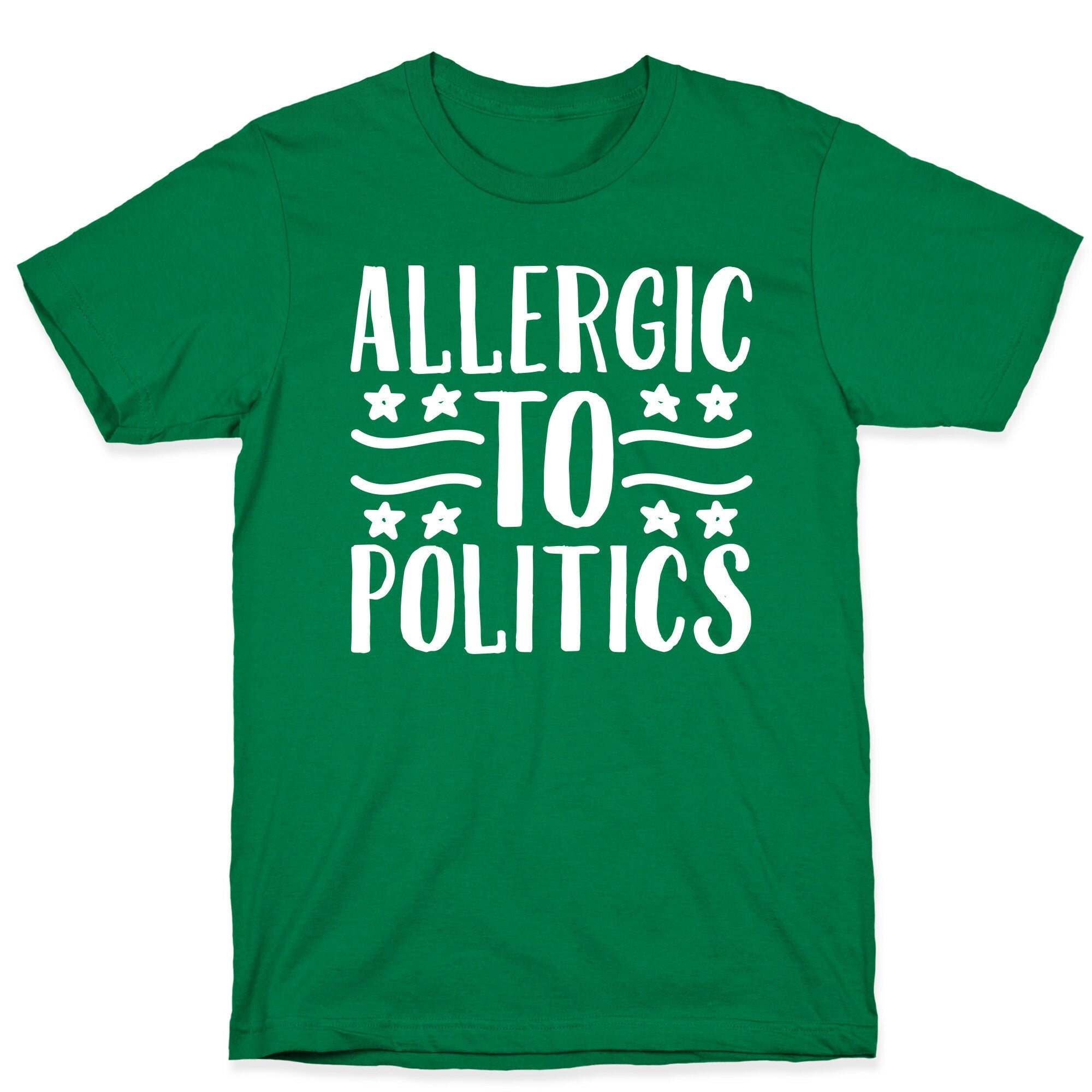 Allergic To Politics T-Shirt Hoodie, Sweatshirt | CoreVibeTees.com (Image 3)