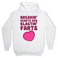 Breakin' Hearts And Blastin' Farts Hoodie T-Shirts, Sweatshirt | CoreVibeTees.com