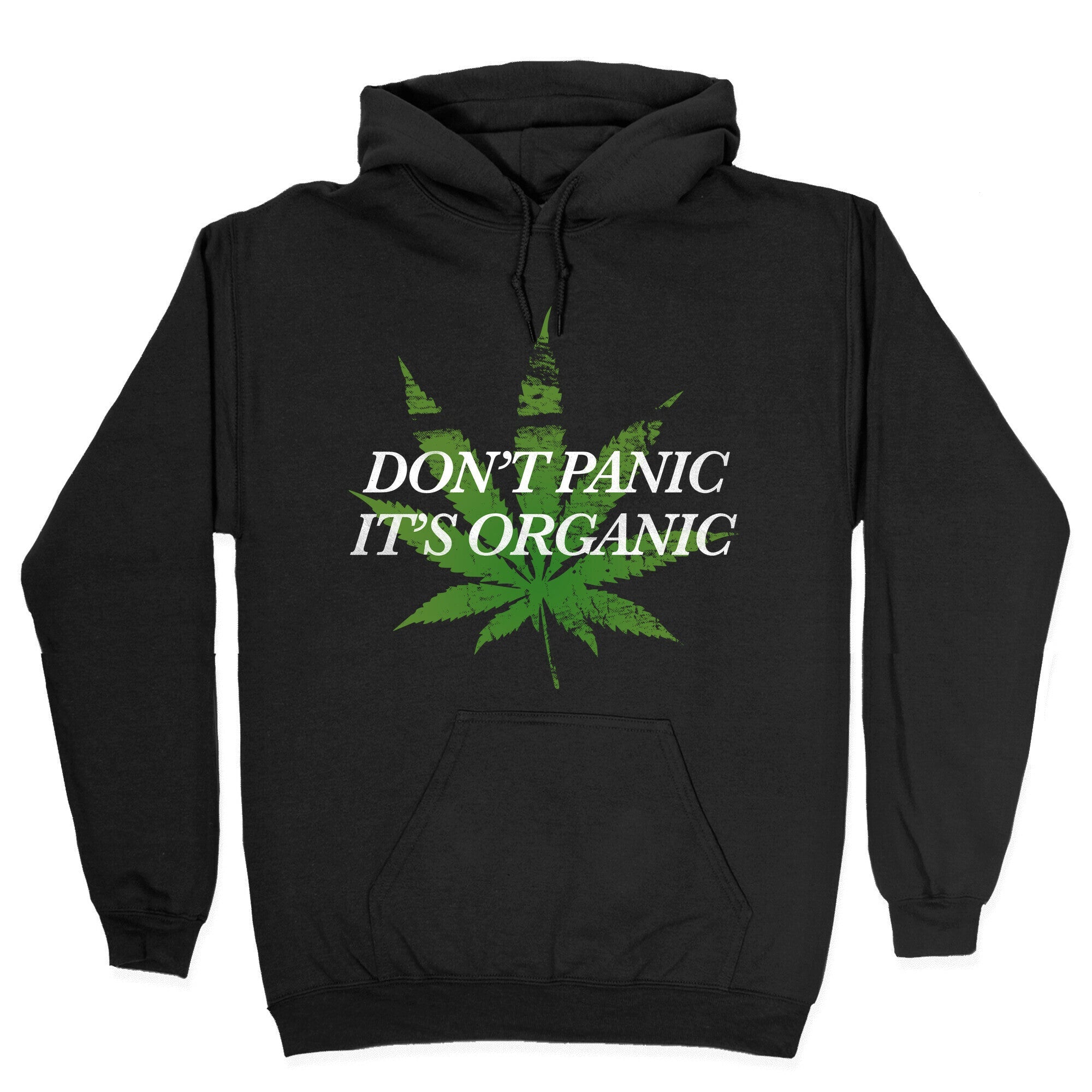Don't Panic, It's Organic Hoodie T-Shirts, Sweatshirt | CoreVibeTees.com (Image 2)