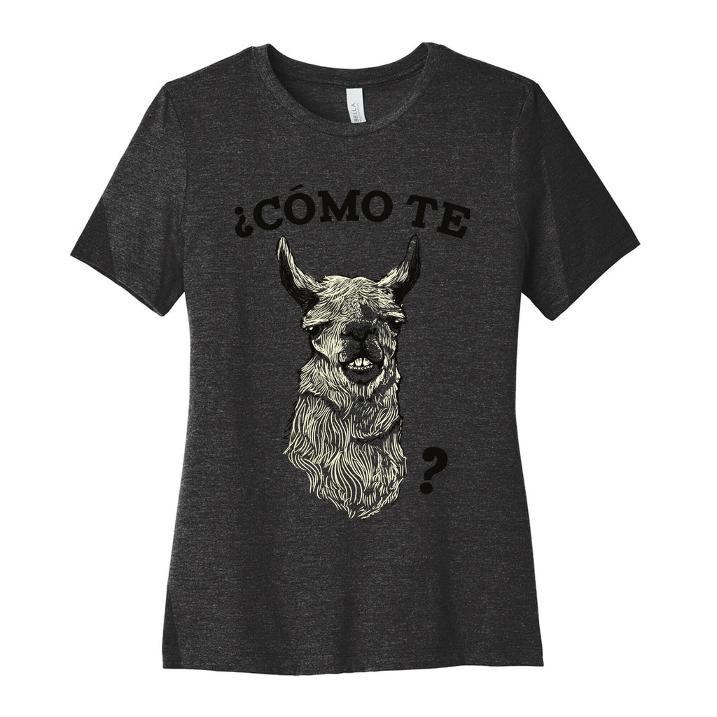 Como te llama Women's Cotton Tee Hoodie, Sweatshirt | CoreVibeTees.com (Image 1)