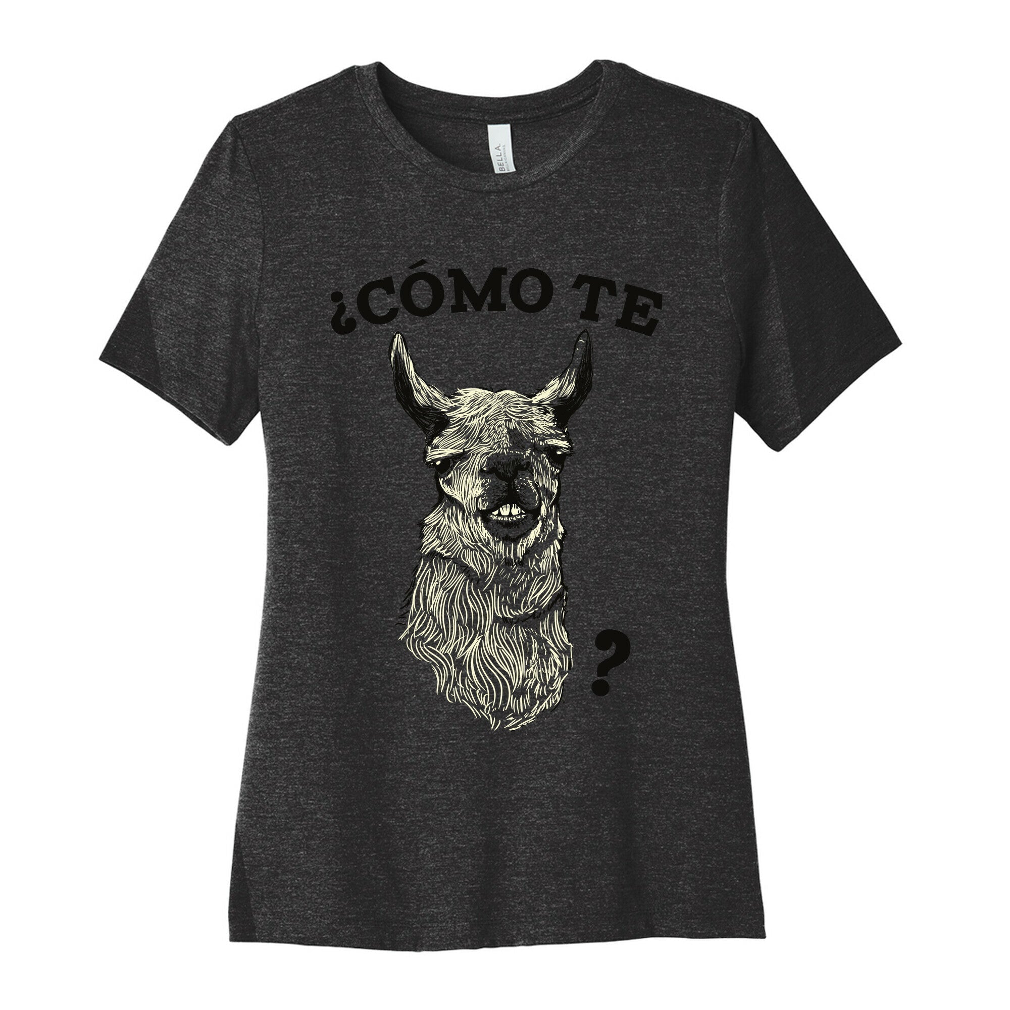 Como te llama Women's Cotton Tee Hoodie, Sweatshirt | CoreVibeTees.com (Image 1)