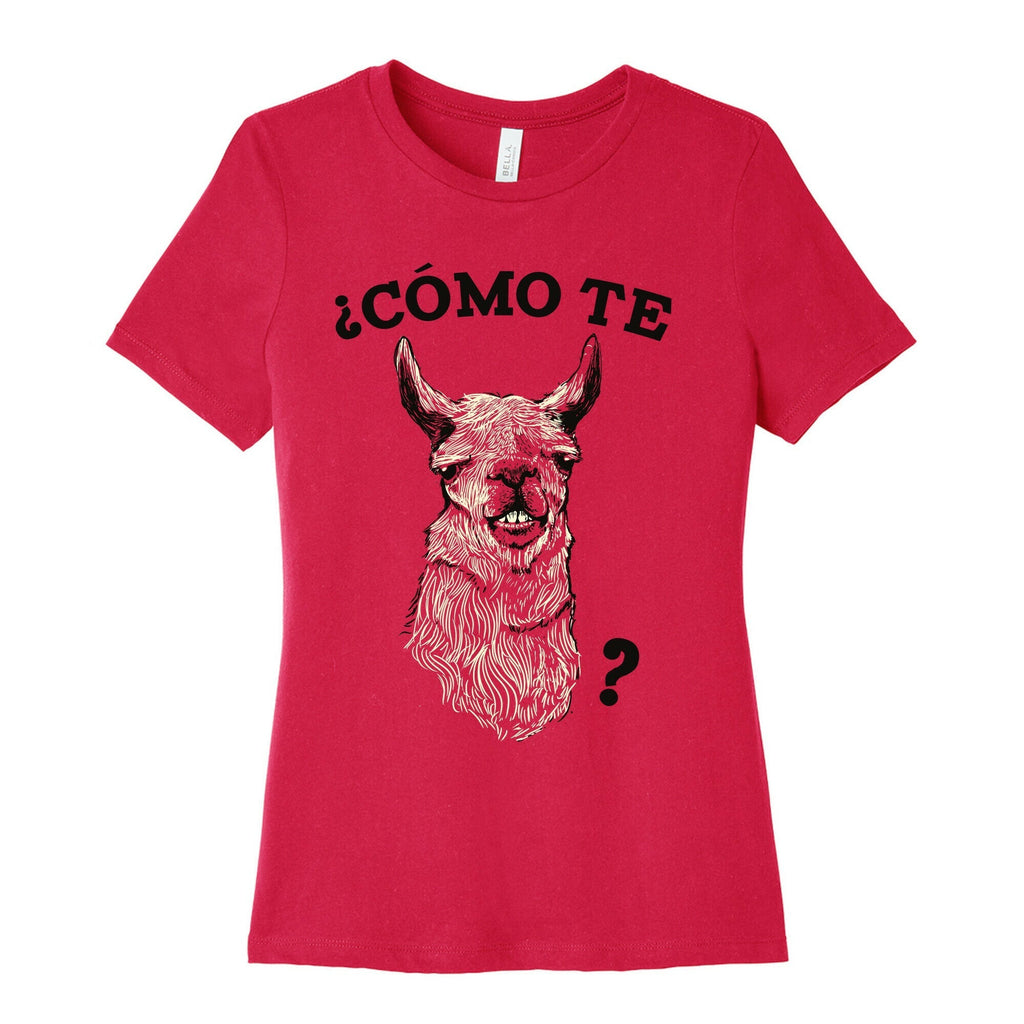 Como te llama Women's Cotton Tee Hoodie, Sweatshirt | CoreVibeTees.com (Image 2)