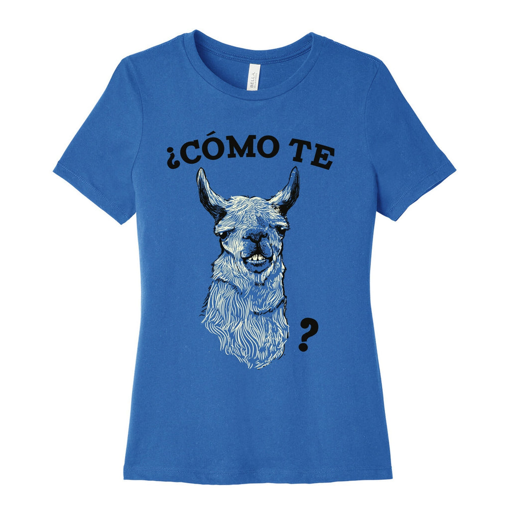 Como te llama Women's Cotton Tee Hoodie, Sweatshirt | CoreVibeTees.com (Image 3)