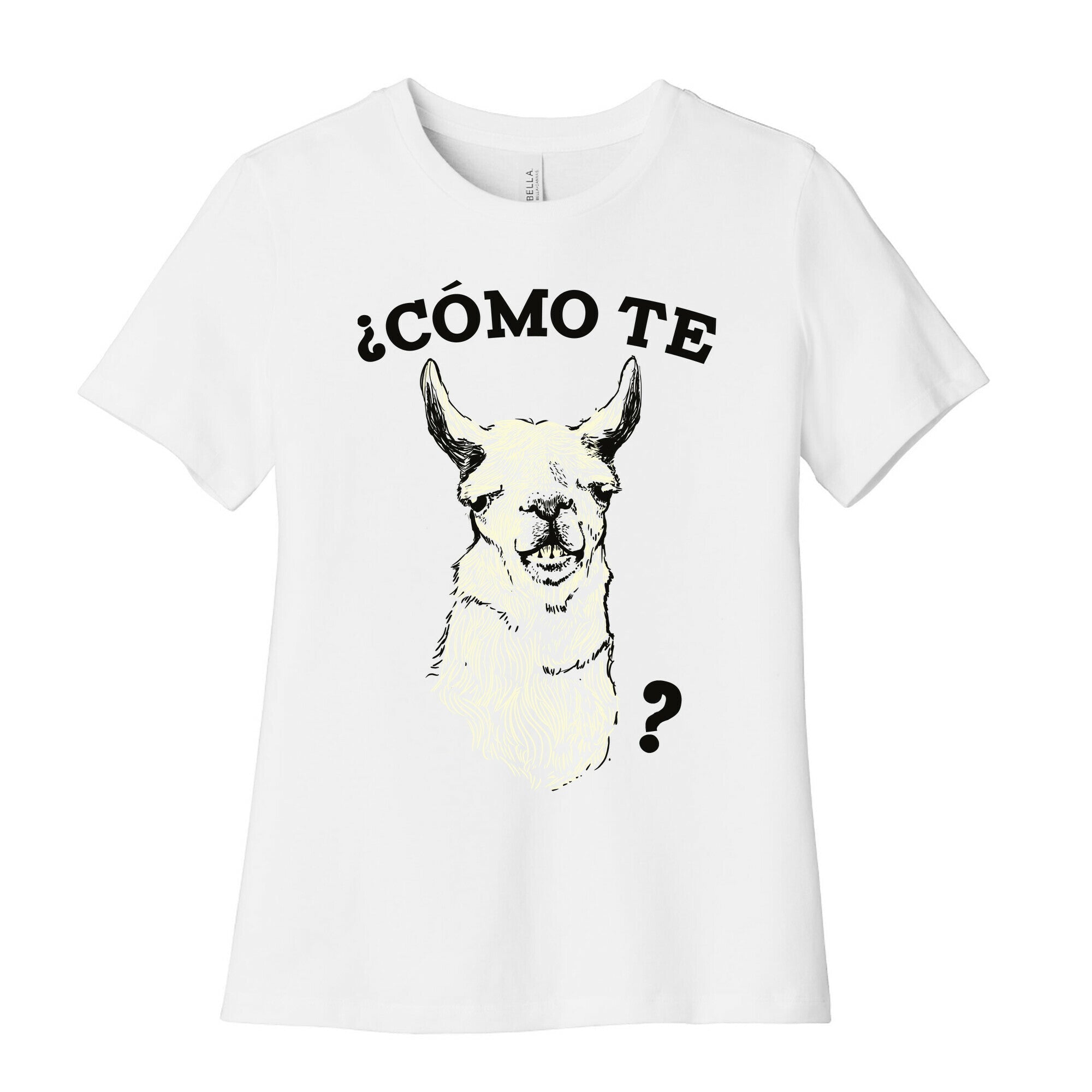 Como te llama Women's Cotton Tee Hoodie, Sweatshirt | CoreVibeTees.com (Image 4)