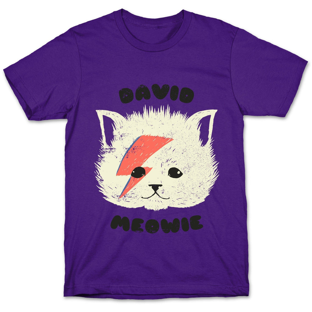 David Meowie T-Shirt Hoodie, Sweatshirt | CoreVibeTees.com (Image 5)
