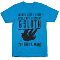 Deadly Sins (Athletic Tee) T-Shirt Hoodie, Sweatshirt | CoreVibeTees.com (Image 1)
