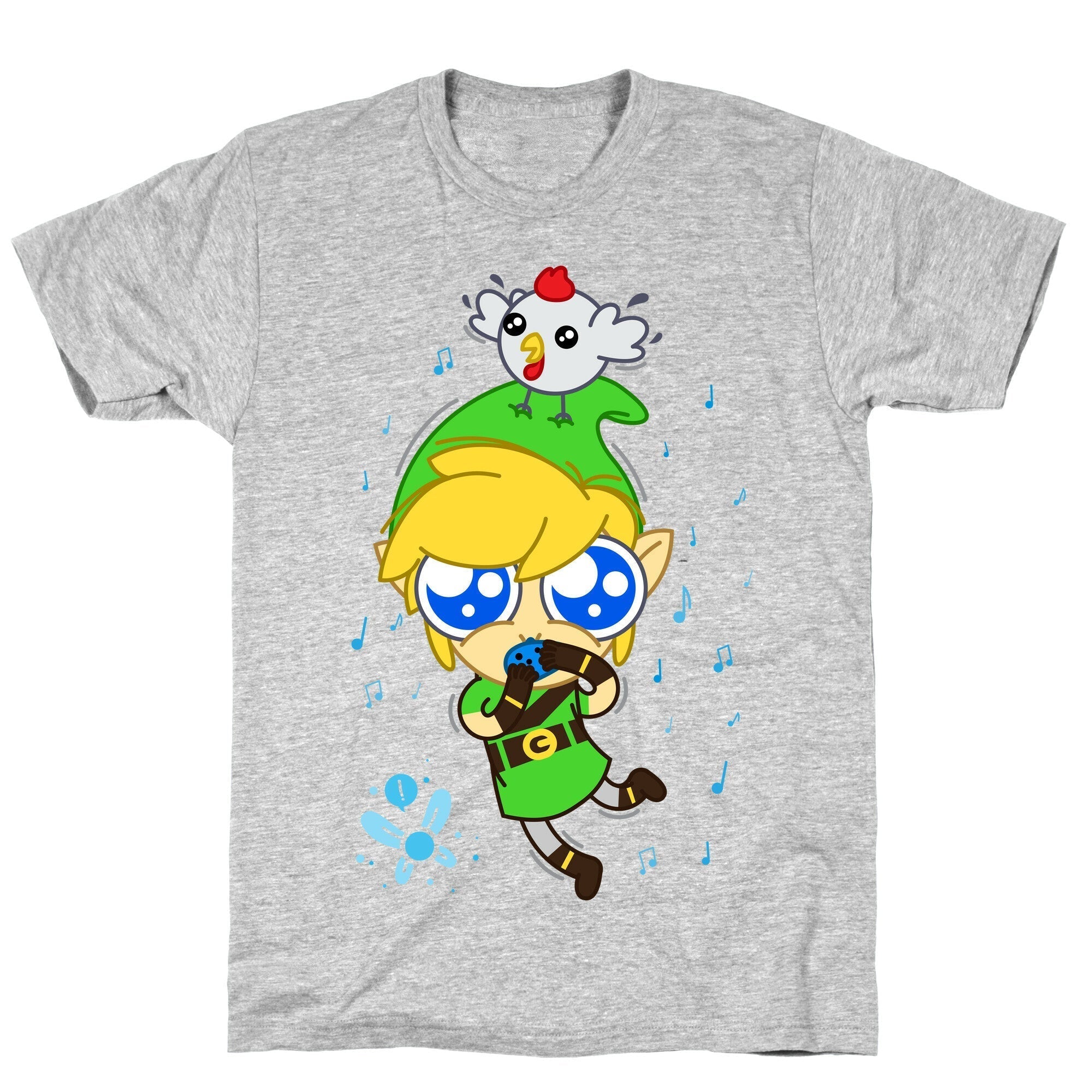 Chibi Link T-Shirt Hoodie, Sweatshirt | CoreVibeTees.com (Image 3)