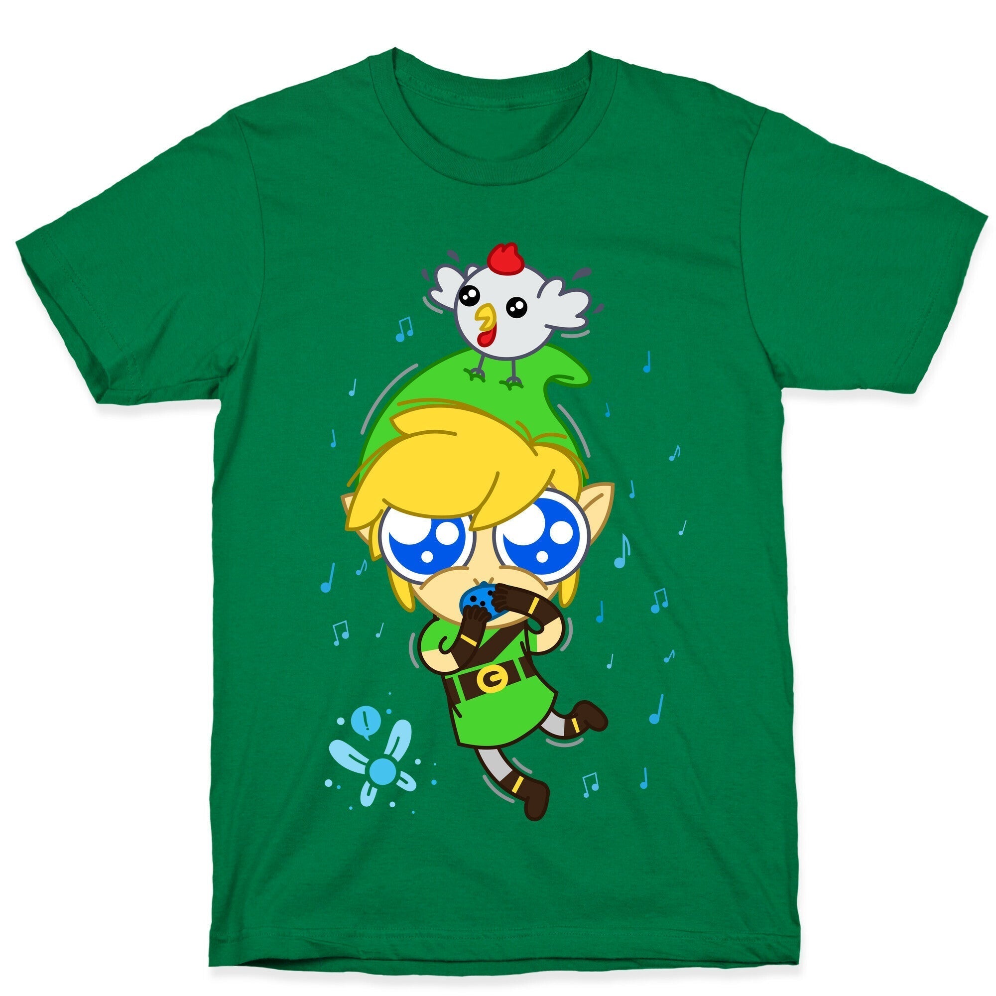 Chibi Link T-Shirt Hoodie, Sweatshirt | CoreVibeTees.com (Image 4)