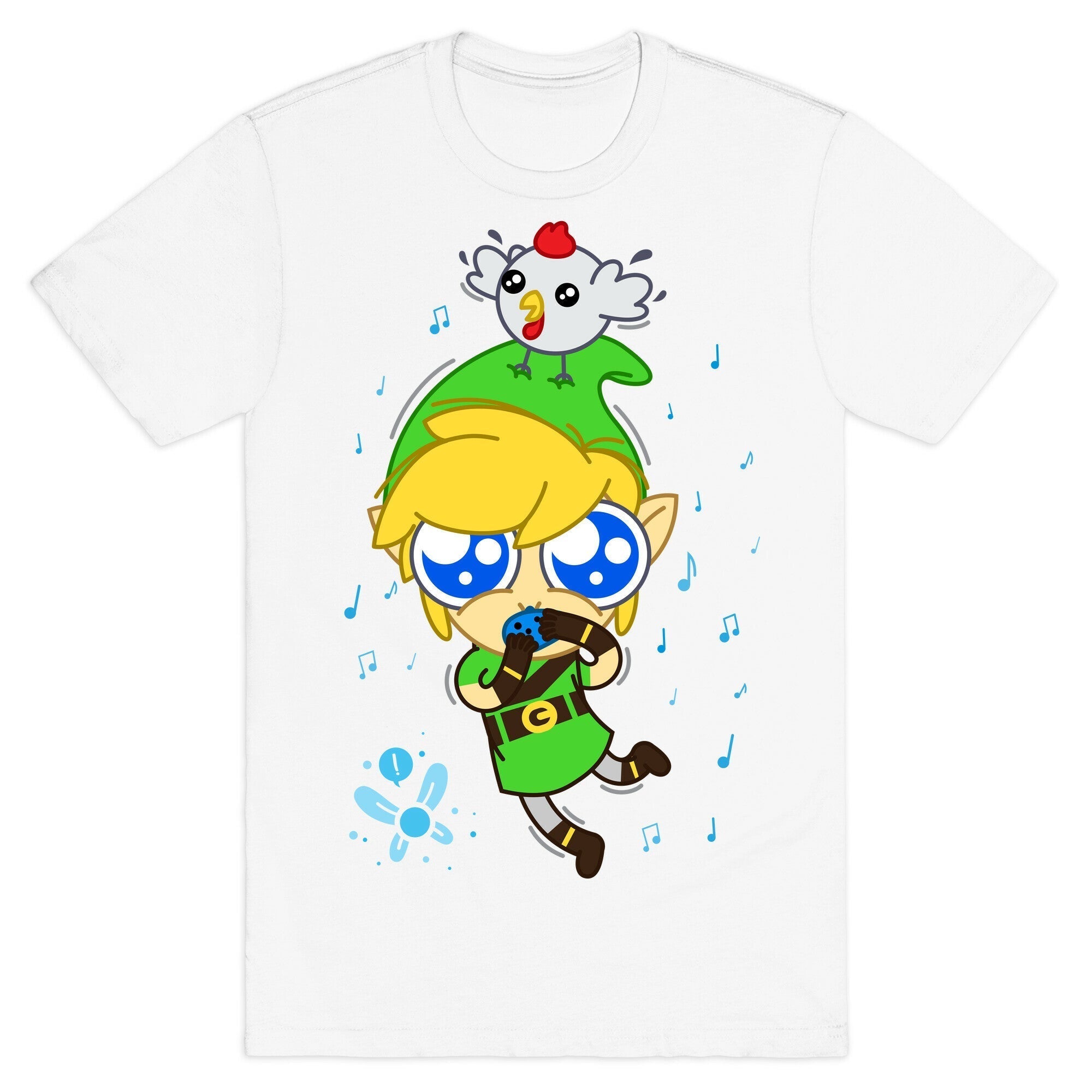 Chibi Link T-Shirt Hoodie, Sweatshirt | CoreVibeTees.com (Image 2)
