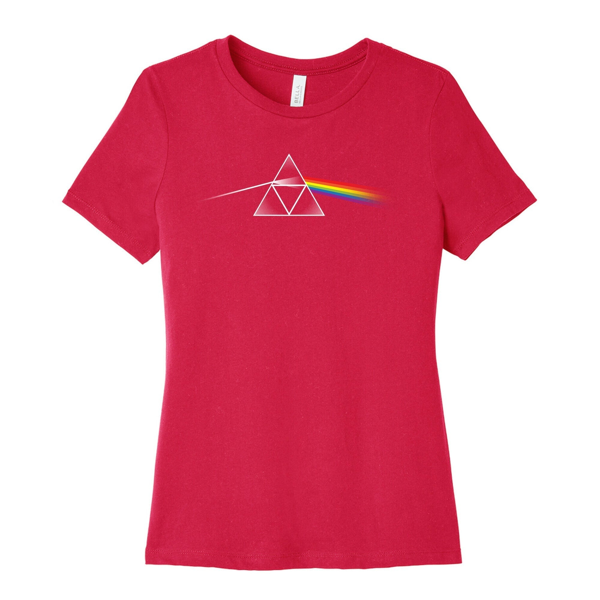 Dark Side of the Triforce Women's Cotton Tee Hoodie, Sweatshirt | CoreVibeTees.com (Image 2)