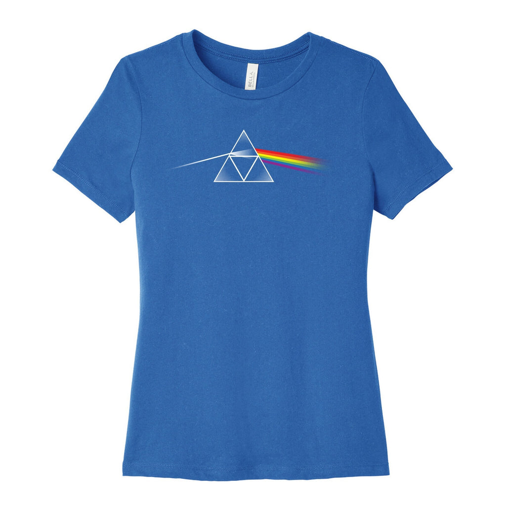 Dark Side of the Triforce Women's Cotton Tee Hoodie, Sweatshirt | CoreVibeTees.com (Image 3)