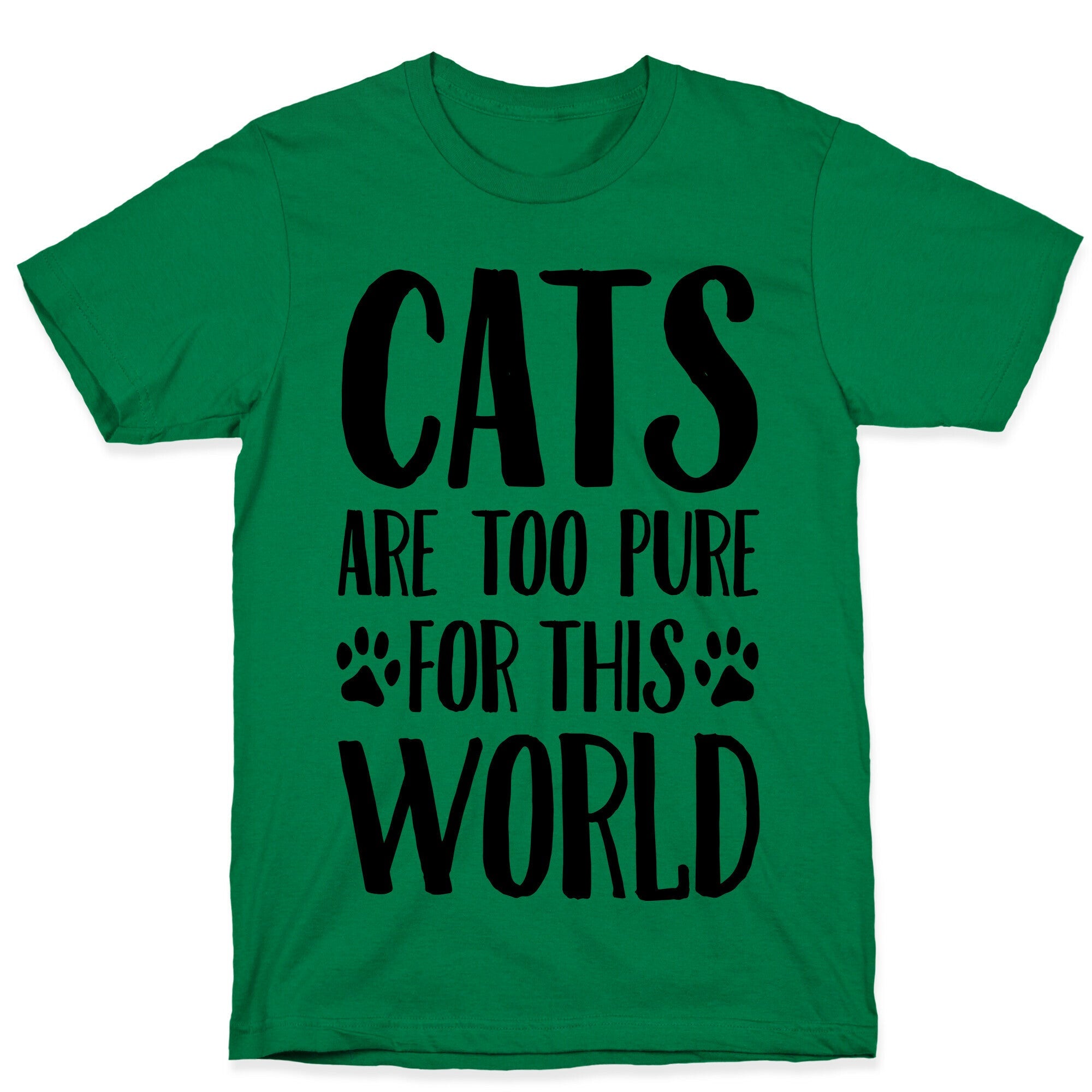 Cats Are Too Pure For This World T-Shirt Hoodie, Sweatshirt | CoreVibeTees.com (Image 4)