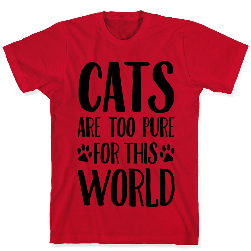 Cats Are Too Pure For This World T-Shirt Hoodie, Sweatshirt | CoreVibeTees.com (Image 5)