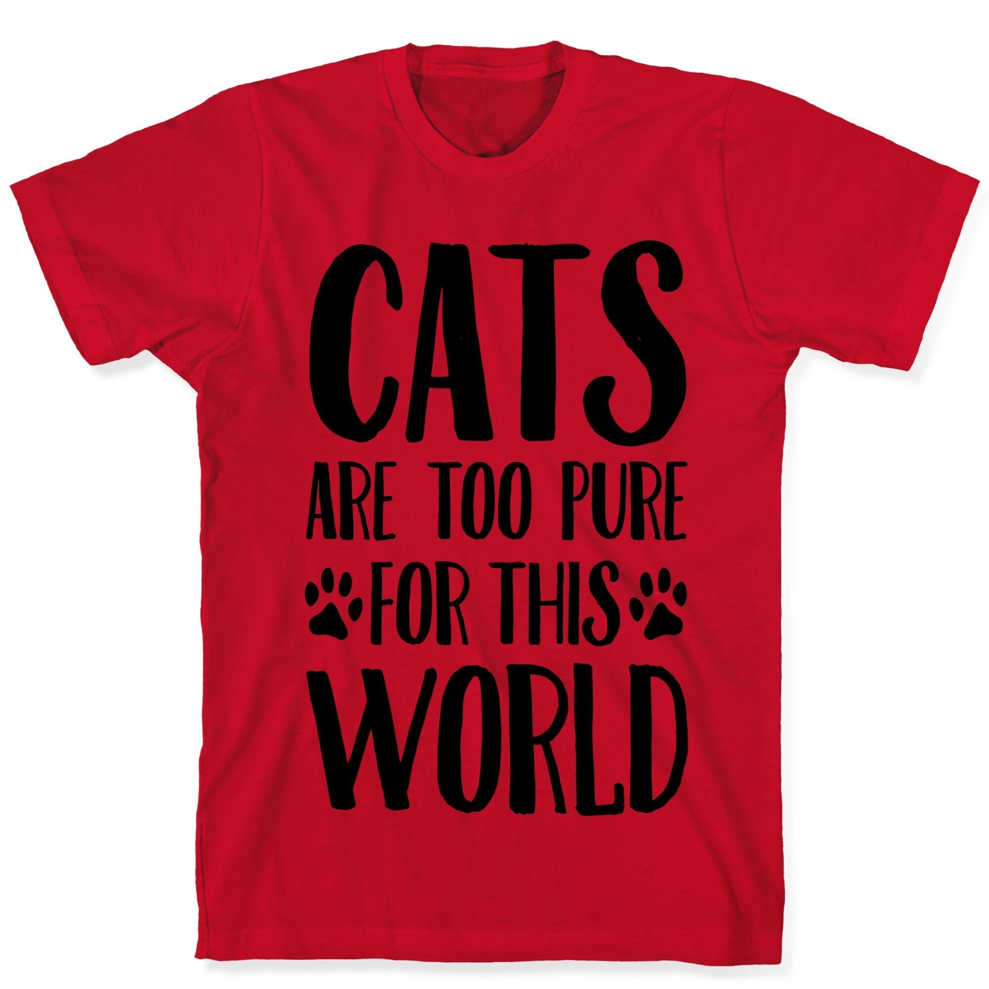 Cats Are Too Pure For This World T-Shirt Hoodie, Sweatshirt | CoreVibeTees.com (Image 5)