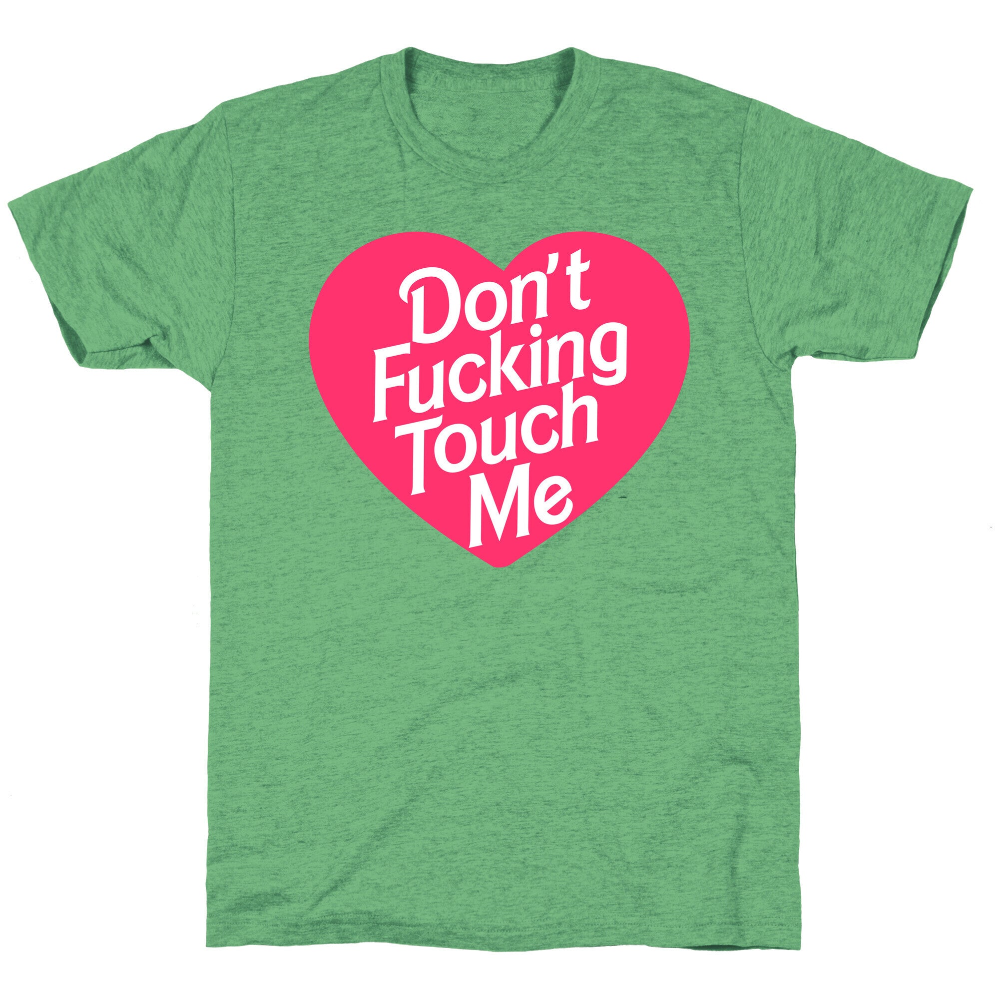 Don't Fucking Touch Me Unisex Triblend Tee Hoodie, Sweatshirt | CoreVibeTees.com (Image 2)