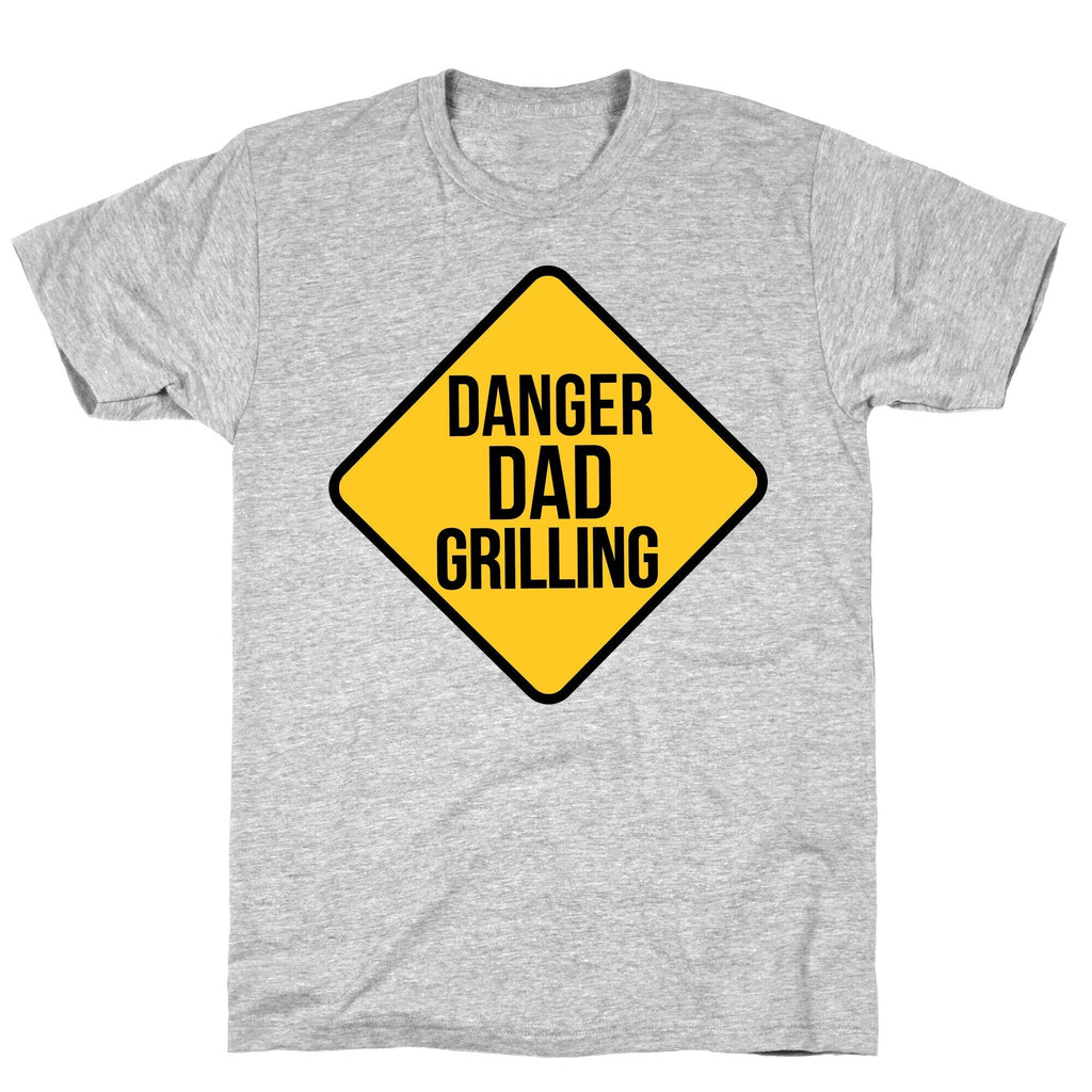 Danger: Dad Grilling T-Shirt Hoodie, Sweatshirt | CoreVibeTees.com (Image 2)
