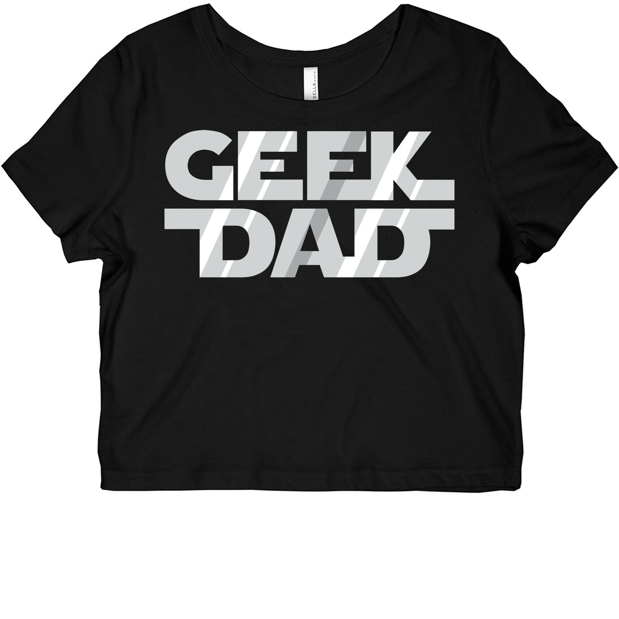 Geek Dad Graphic Baby Tee Hoodie, Sweatshirt | CoreVibeTees.com (Image 1)