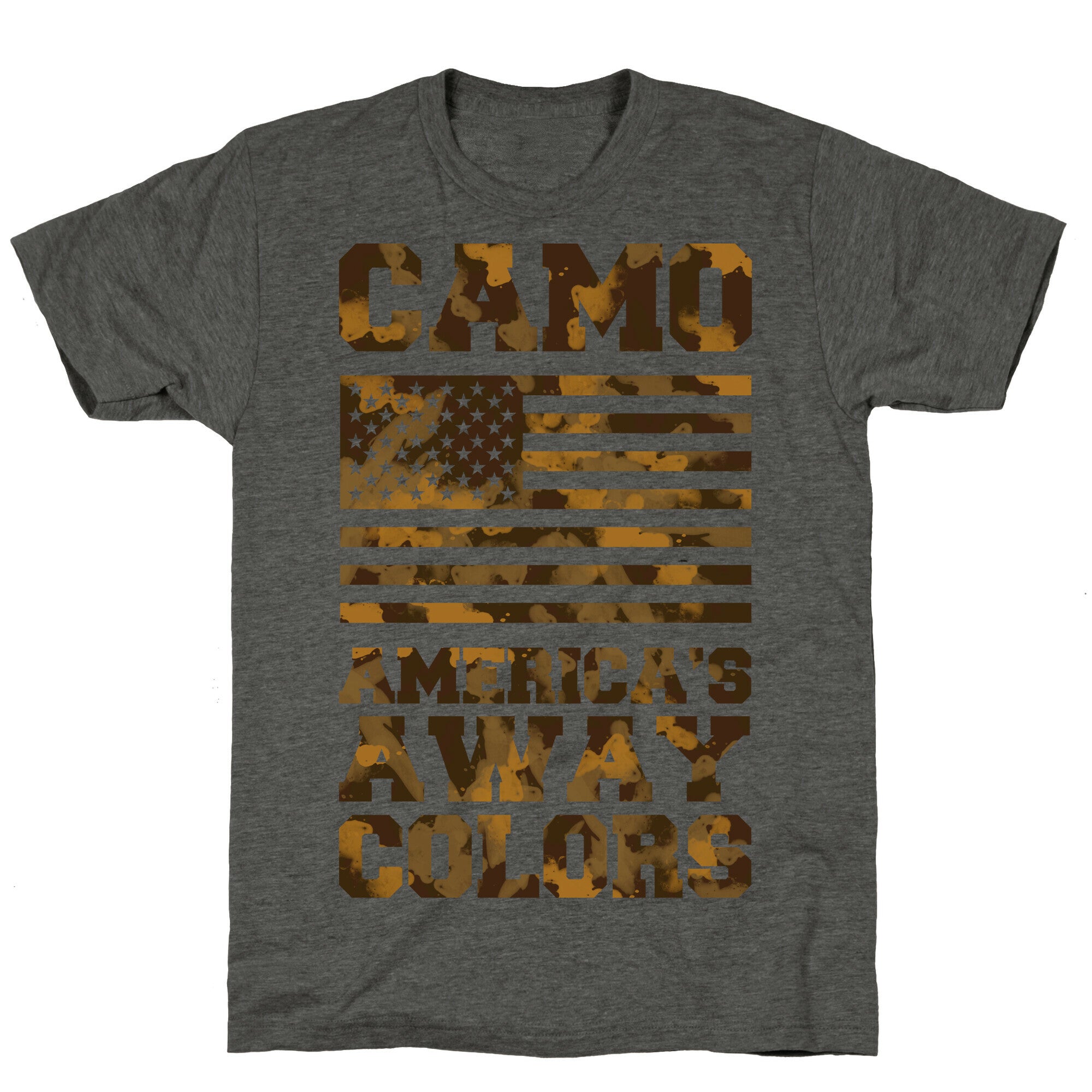 America's Away Colors Unisex Triblend Tee Hoodie, Sweatshirt | CoreVibeTees.com (Image 2)