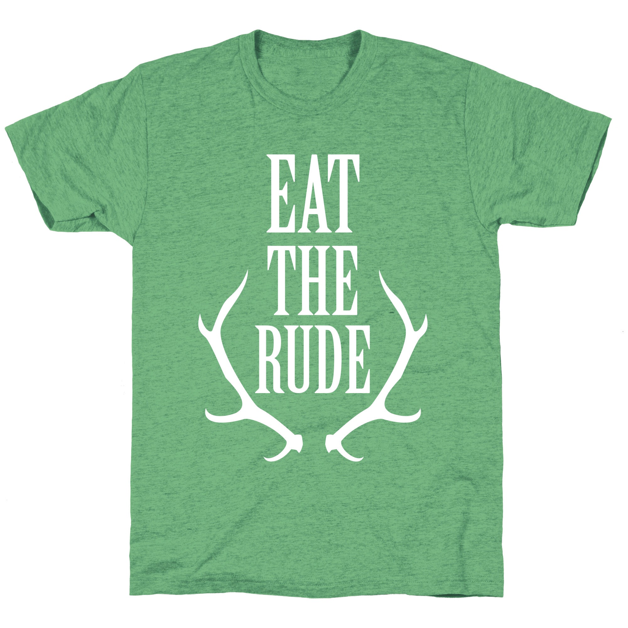 Eat The Rude Unisex Triblend Tee Hoodie, Sweatshirt | CoreVibeTees.com (Image 2)