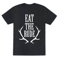 Eat The Rude Unisex Triblend Tee Hoodie, Sweatshirt | CoreVibeTees.com (Image 1)