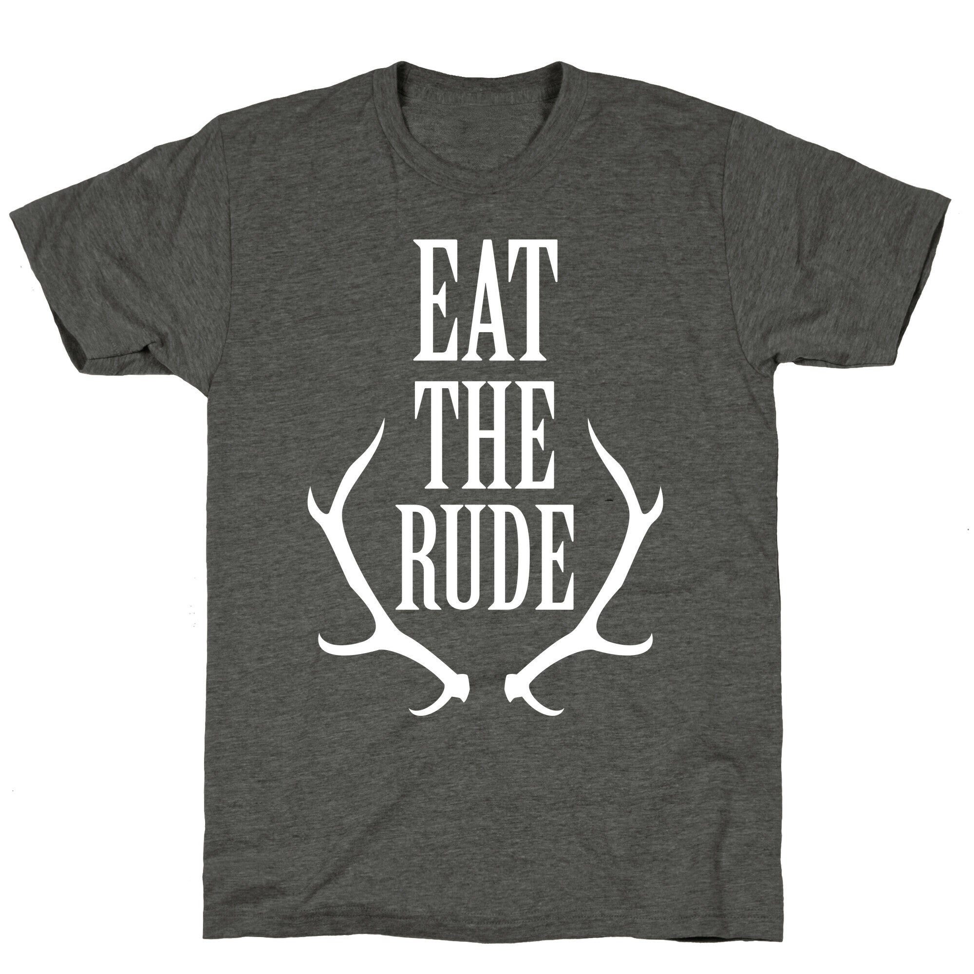 Eat The Rude Unisex Triblend Tee Hoodie, Sweatshirt | CoreVibeTees.com (Image 3)