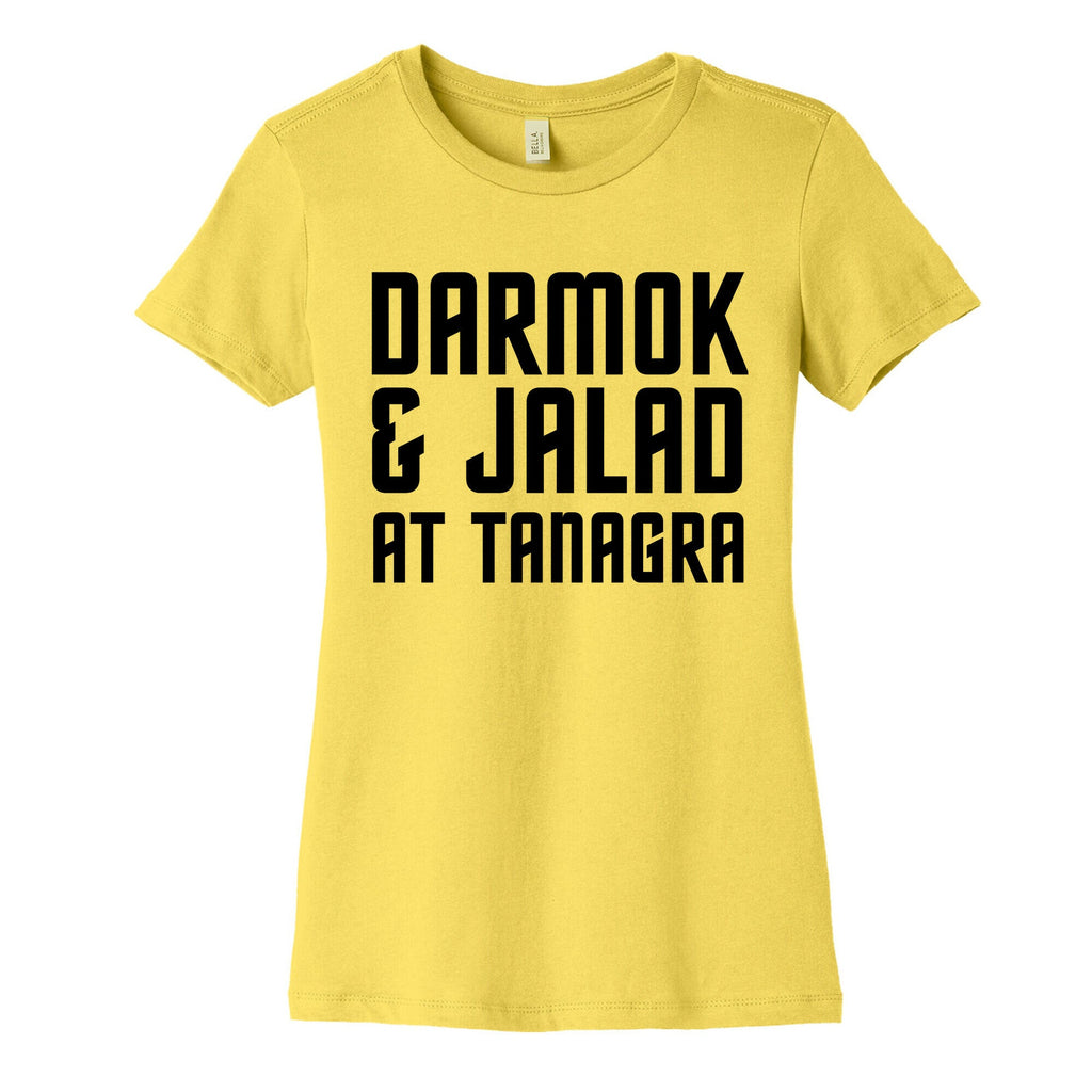 Darmok & Jalad Women's Cotton Tee Hoodie, Sweatshirt | CoreVibeTees.com (Image 3)