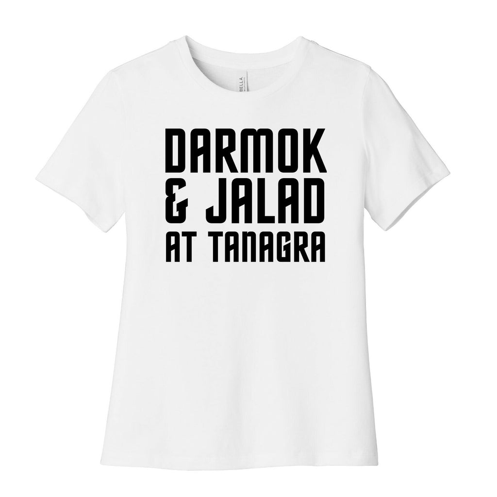 Darmok & Jalad Women's Cotton Tee Hoodie, Sweatshirt | CoreVibeTees.com (Image 1)