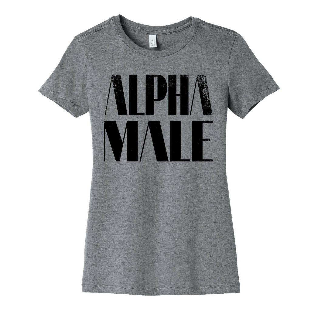 Alpha Male Women's Cotton Tee Hoodie, Sweatshirt | CoreVibeTees.com (Image 2)