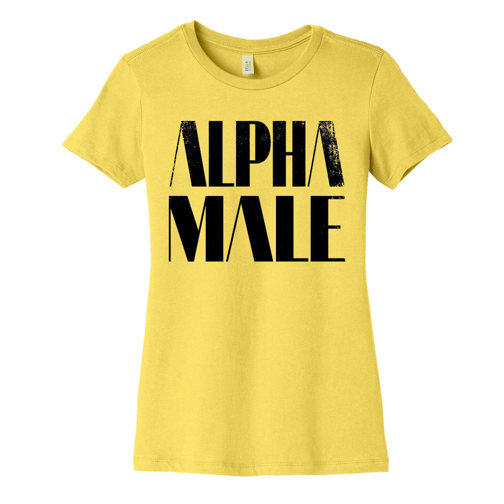 Alpha Male Women's Cotton Tee Hoodie, Sweatshirt | CoreVibeTees.com (Image 3)
