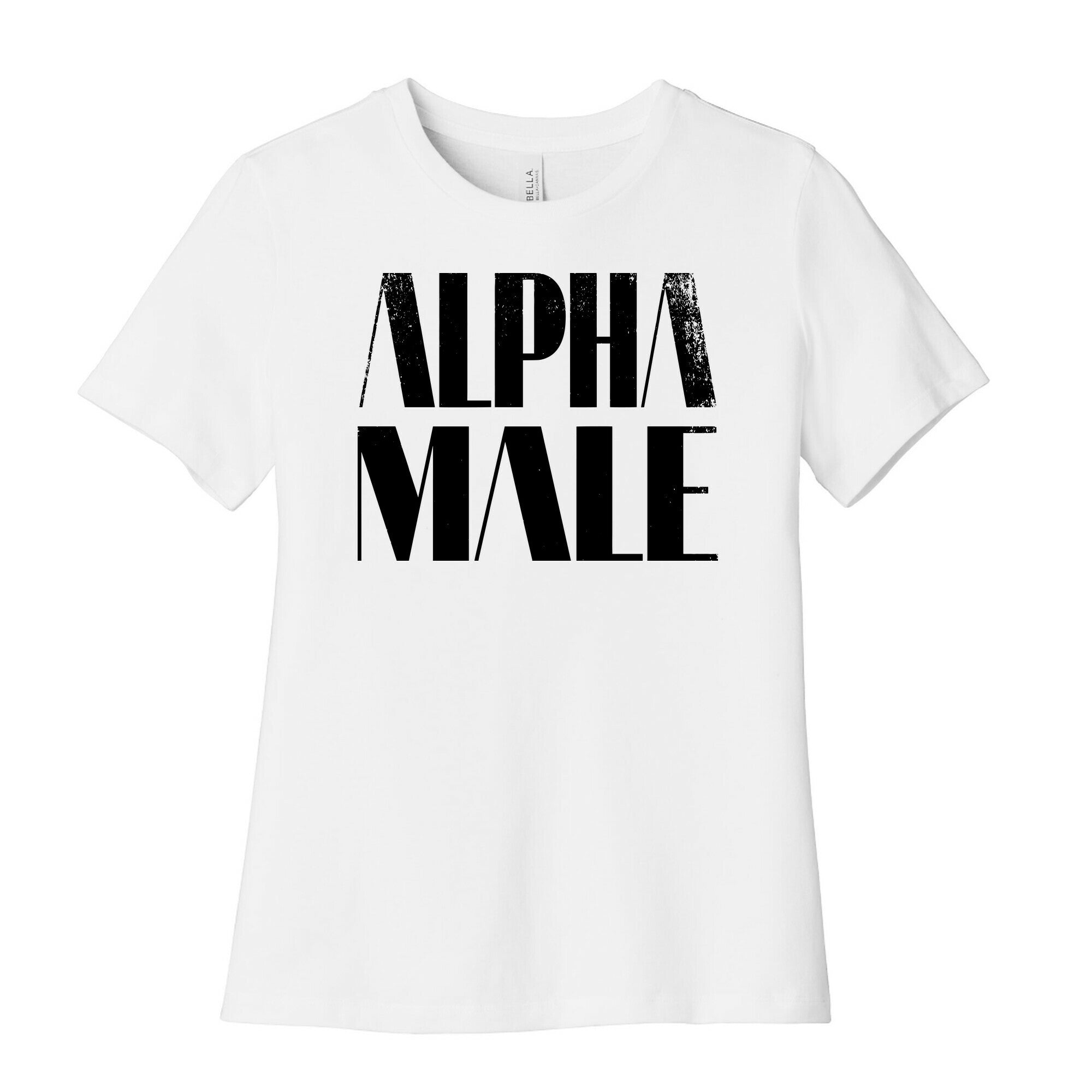 Alpha Male Women's Cotton Tee Hoodie, Sweatshirt | CoreVibeTees.com (Image 1)