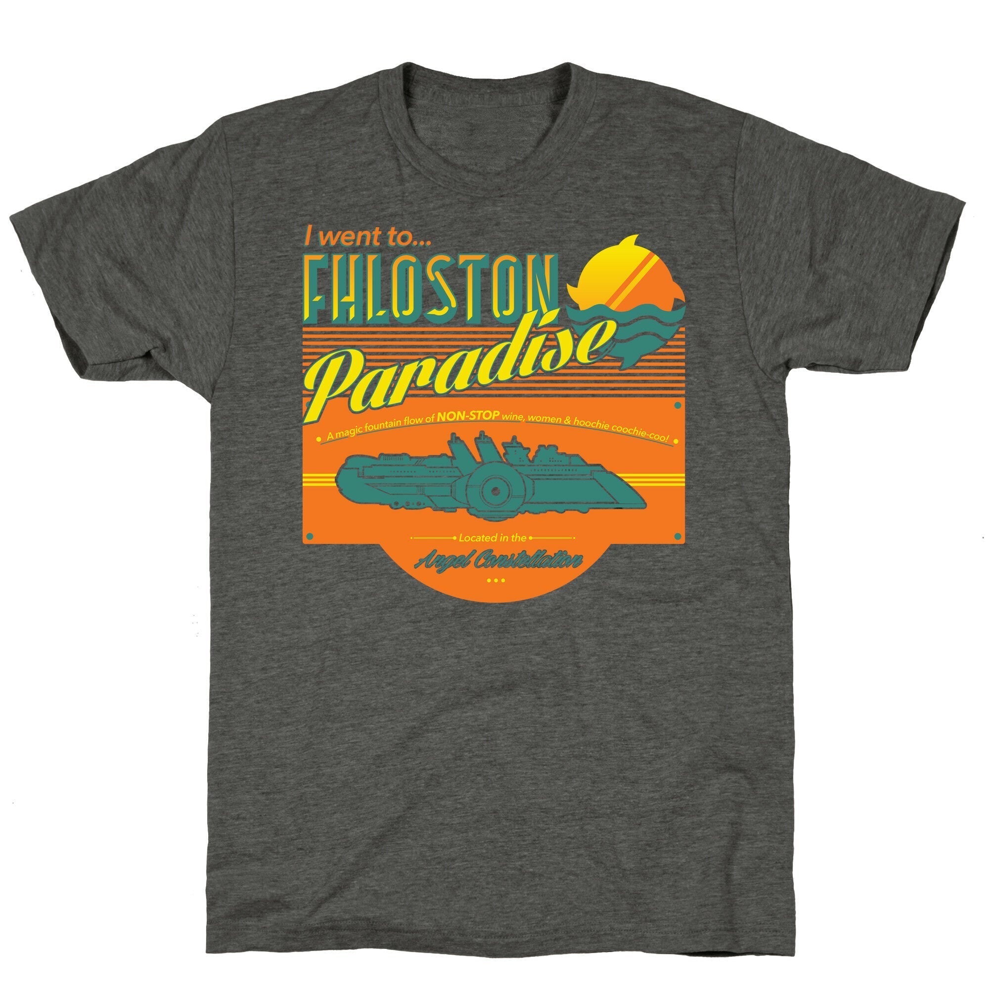 Fhloston Paradise Unisex Triblend Tee Hoodie, Sweatshirt | CoreVibeTees.com (Image 2)