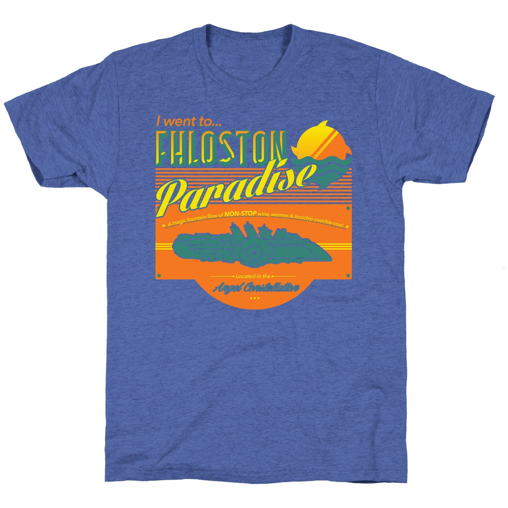 Fhloston Paradise Unisex Triblend Tee Hoodie, Sweatshirt | CoreVibeTees.com (Image 4)