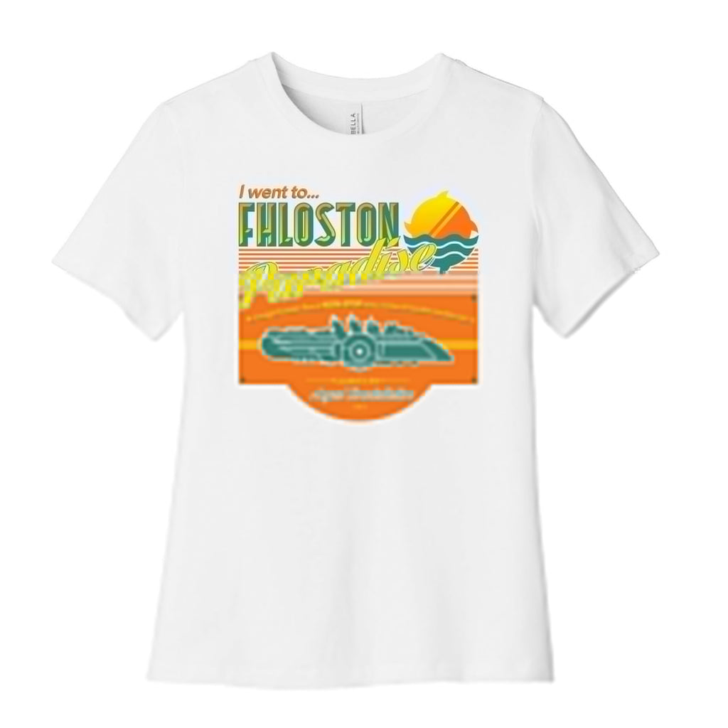 Fhloston Paradise Women's Cotton Tee Hoodie, Sweatshirt | CoreVibeTees.com (Image 1)