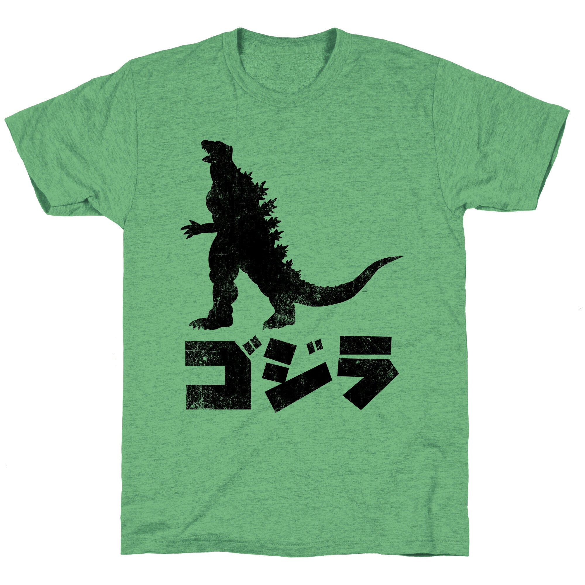 Godzilla (Vintage) Unisex Triblend Tee Hoodie, Sweatshirt | CoreVibeTees.com (Image 1)