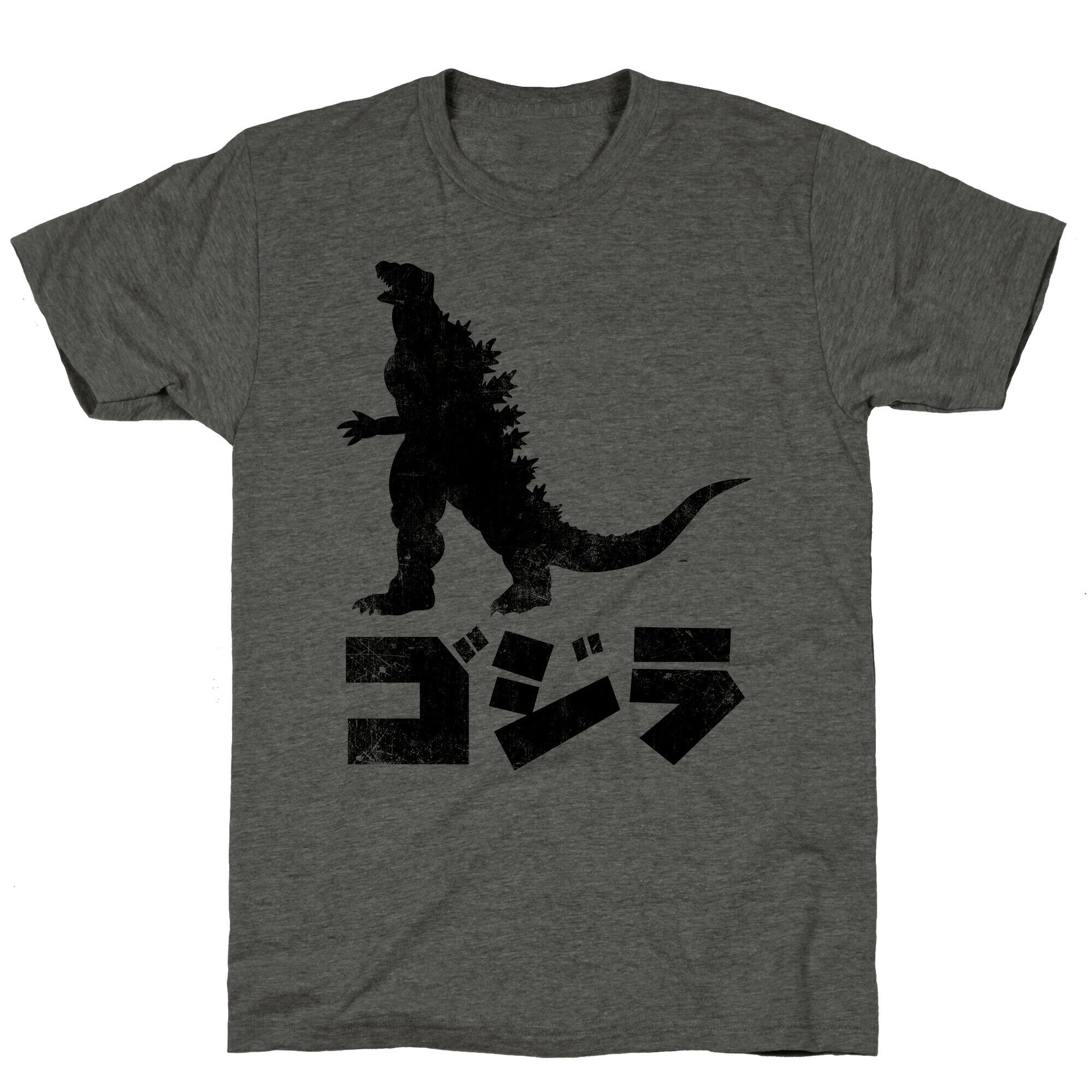 Godzilla (Vintage) Unisex Triblend Tee Hoodie, Sweatshirt | CoreVibeTees.com (Image 2)