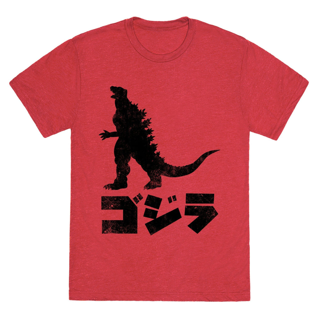 Godzilla (Vintage) Unisex Triblend Tee Hoodie, Sweatshirt | CoreVibeTees.com (Image 3)