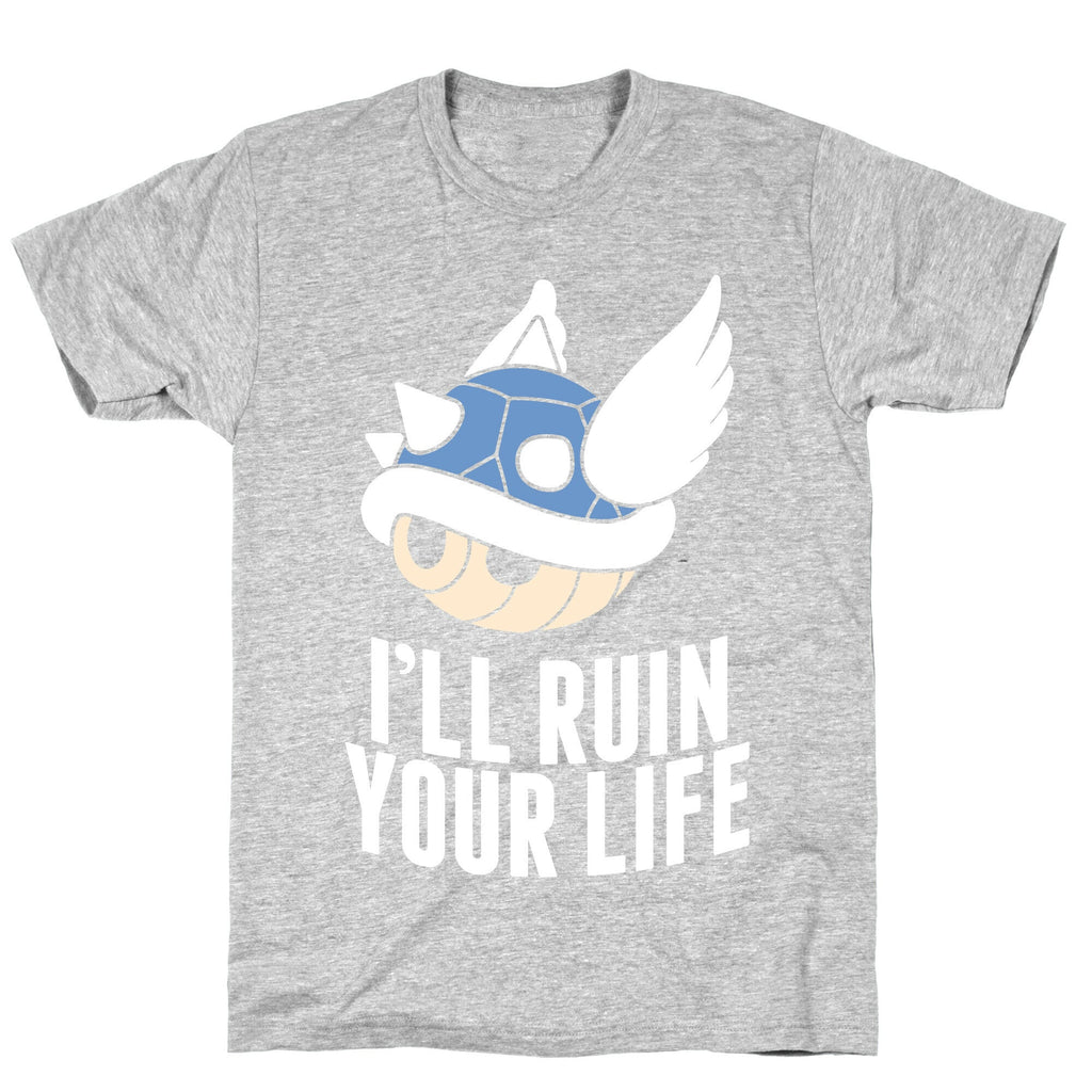 Blue Shell Will Ruin Your Life T-Shirt Hoodie, Sweatshirt | CoreVibeTees.com (Image 2)