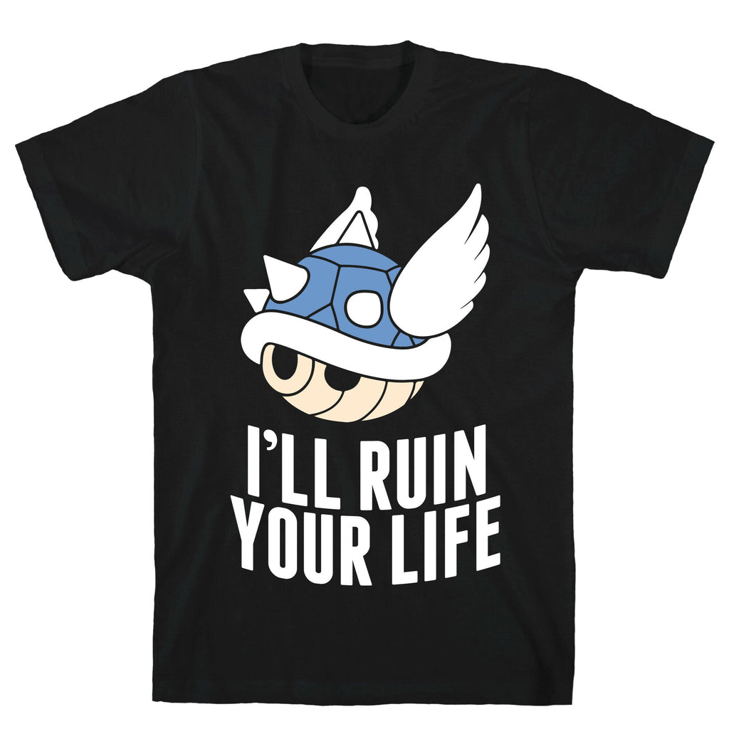 Blue Shell Will Ruin Your Life T-Shirt Hoodie, Sweatshirt | CoreVibeTees.com (Image 1)
