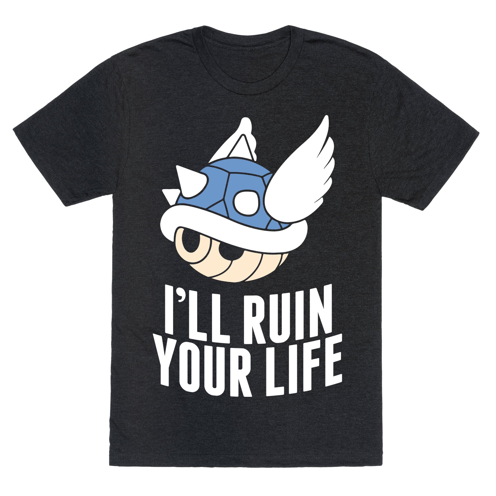 Blue Shell Will Ruin Your Life Unisex Triblend Tee Hoodie, Sweatshirt | CoreVibeTees.com (Image 1)