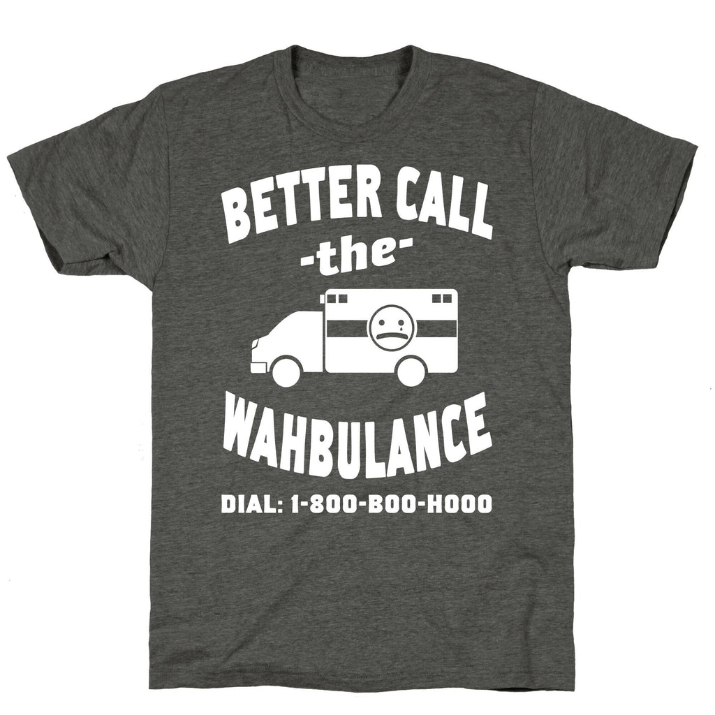 Better Call the Wahbulance Unisex Triblend Tee Hoodie, Sweatshirt | CoreVibeTees.com (Image 3)