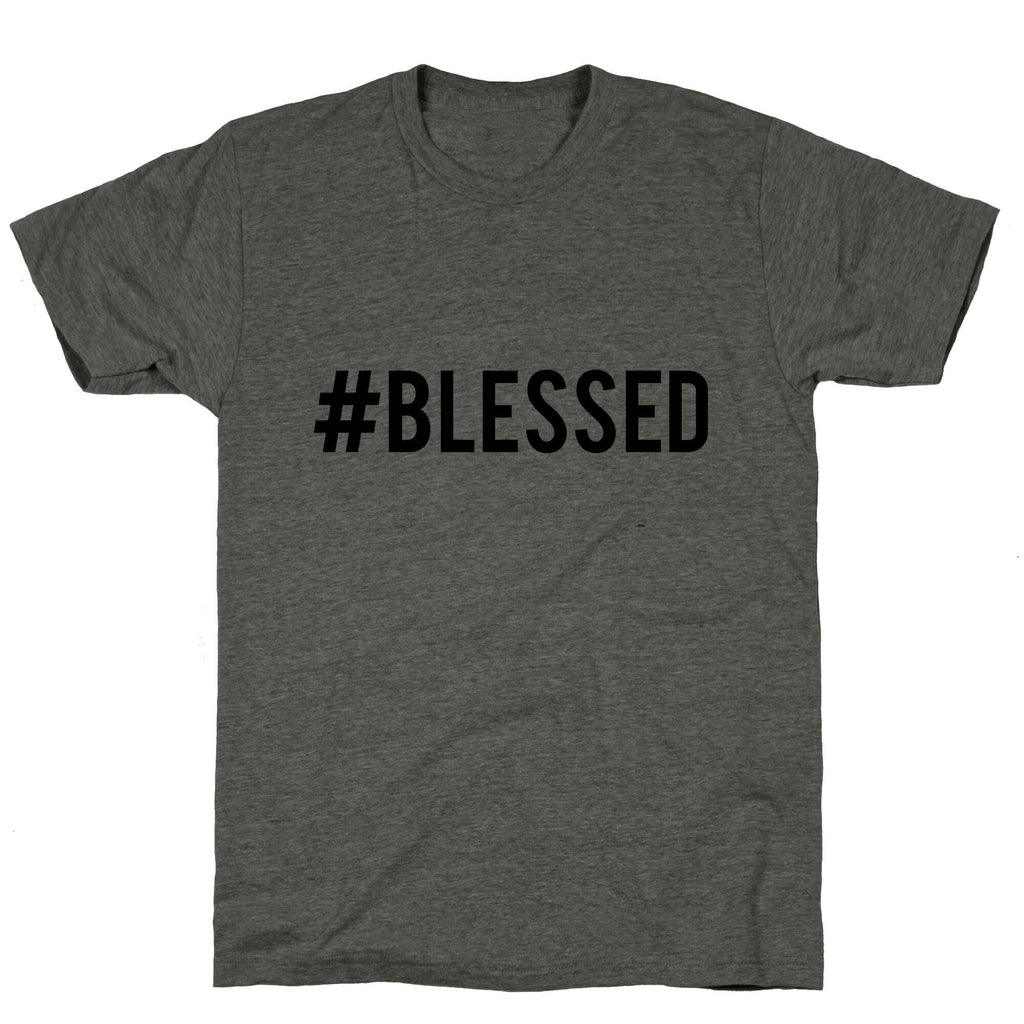 #Blessed Unisex Triblend Tee Hoodie, Sweatshirt | CoreVibeTees.com (Image 2)
