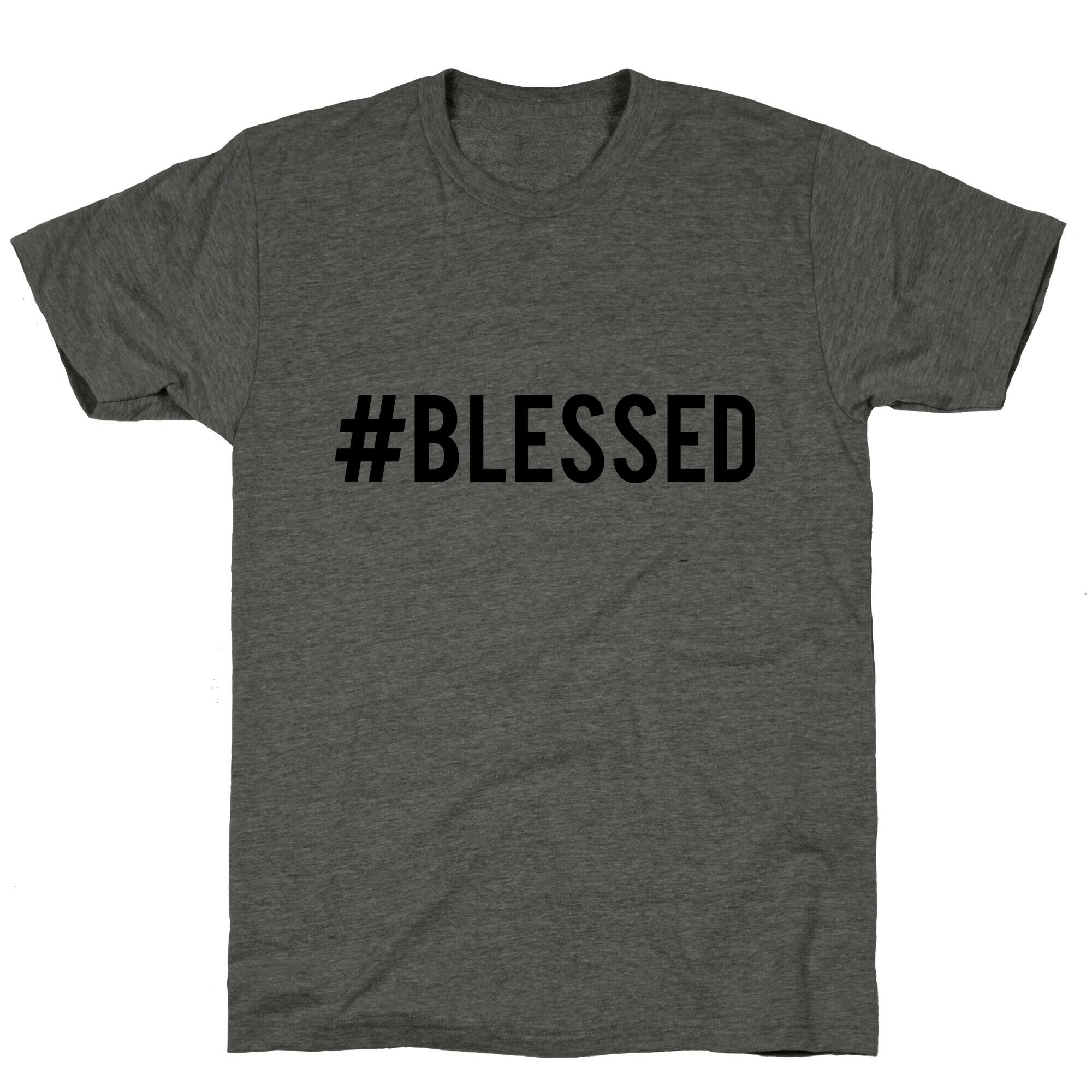 #Blessed Unisex Triblend Tee Hoodie, Sweatshirt | CoreVibeTees.com (Image 2)