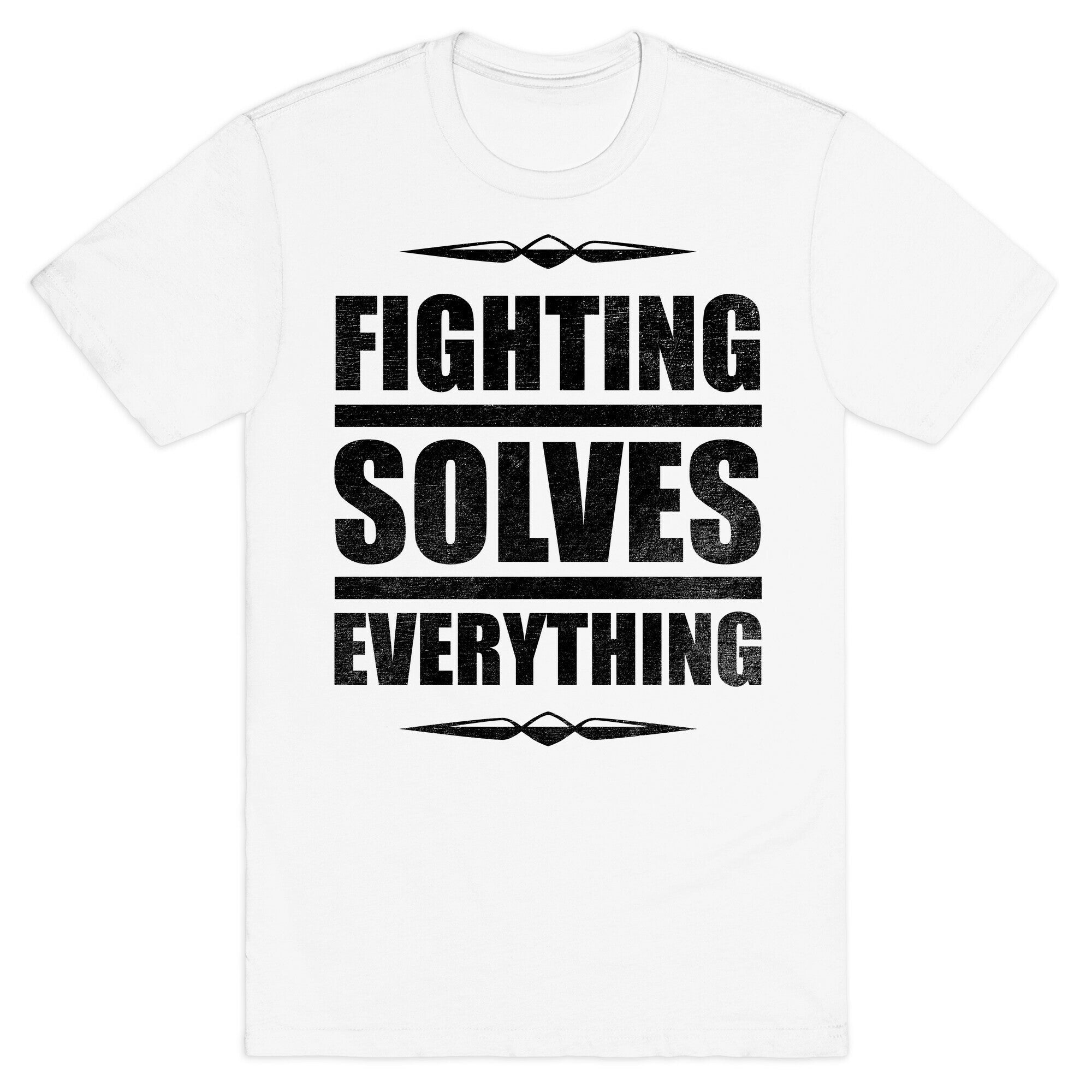 Fighting Solves Everything T-Shirt Hoodie, Sweatshirt | CoreVibeTees.com (Image 2)