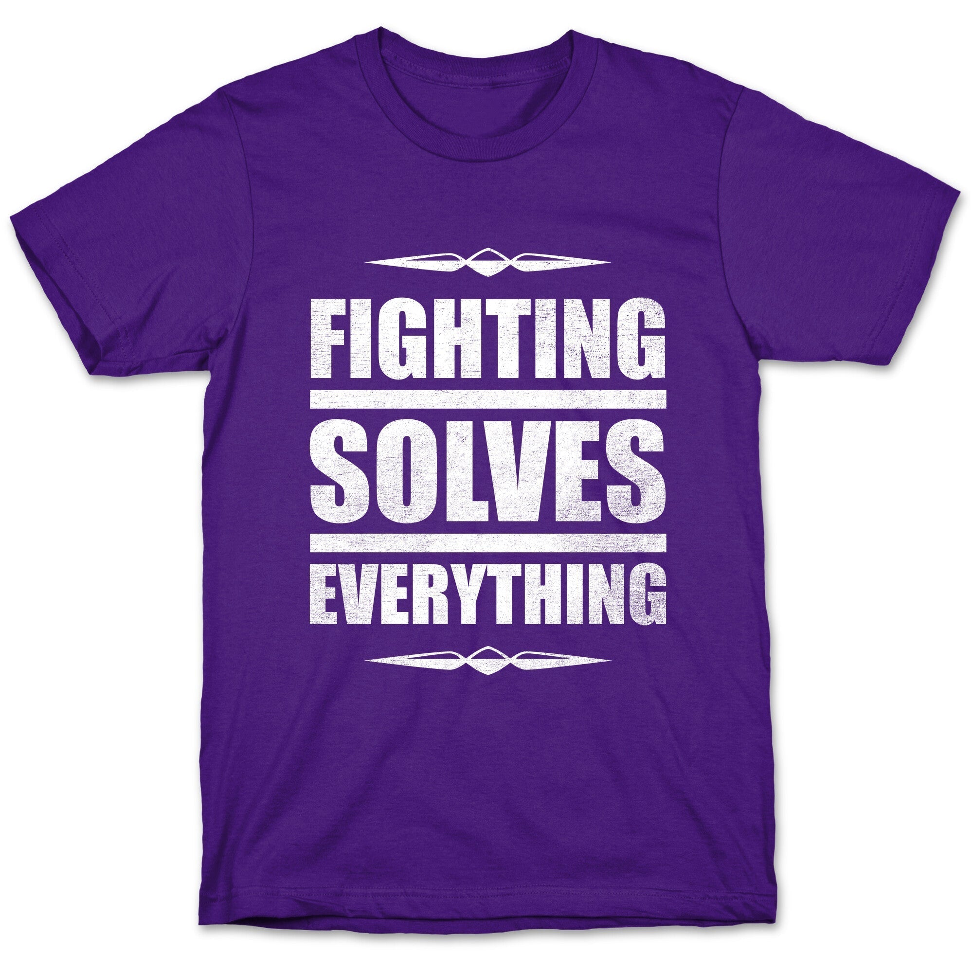 Fighting Solves Everything (White Ink) T-Shirt Hoodie, Sweatshirt | CoreVibeTees.com (Image 5)