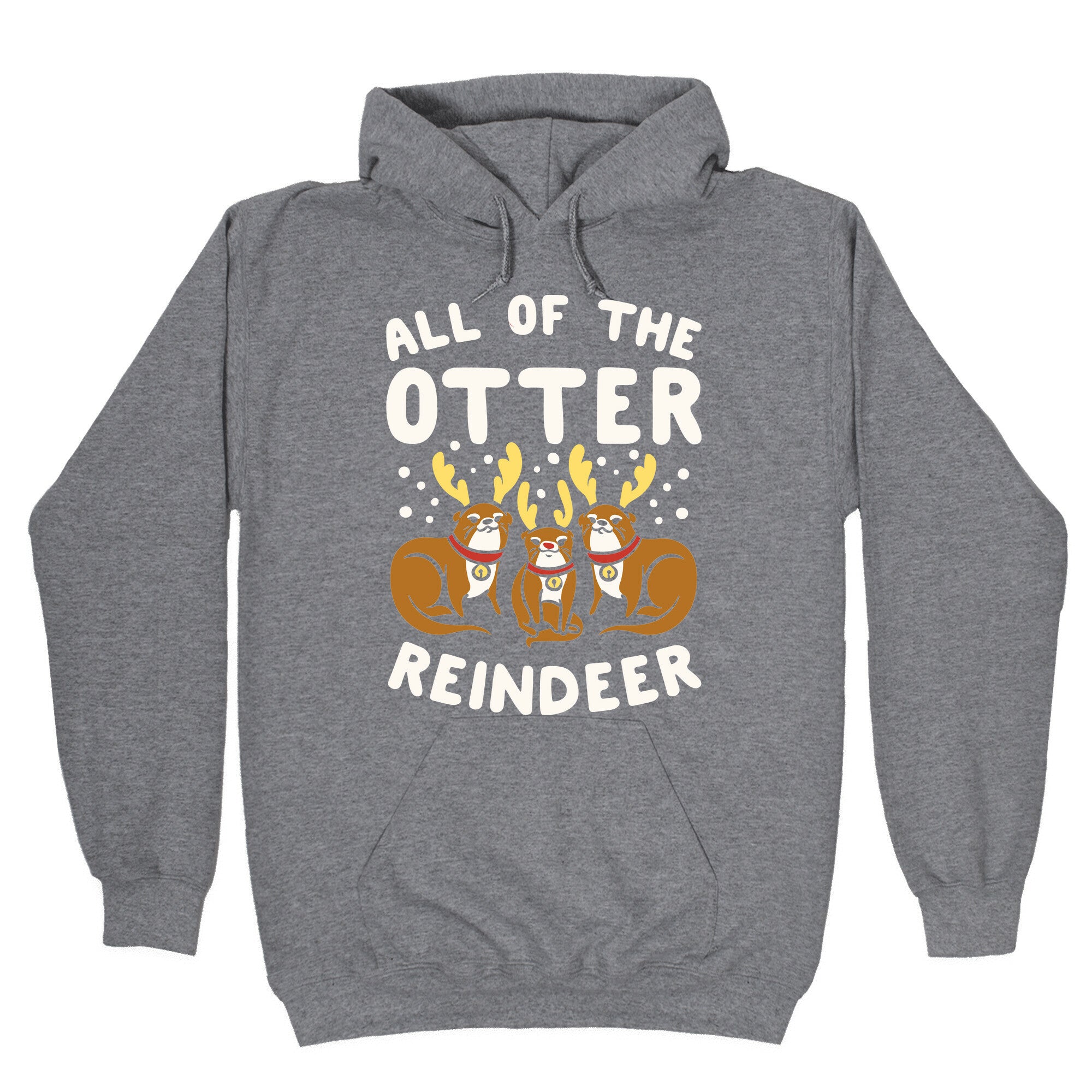 All of The Otter Reindeer Hoodie T-Shirts, Sweatshirt | CoreVibeTees.com (Image 1)