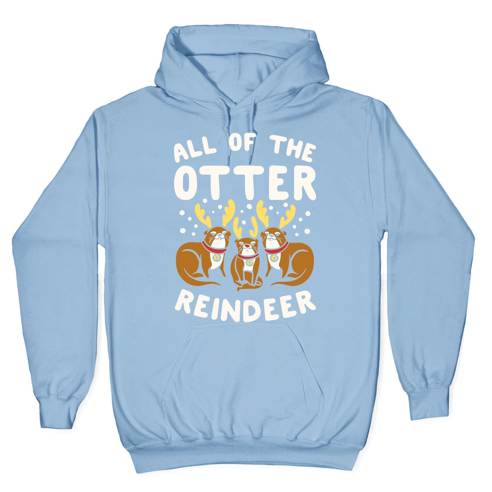All of The Otter Reindeer Hoodie T-Shirts, Sweatshirt | CoreVibeTees.com (Image 4)