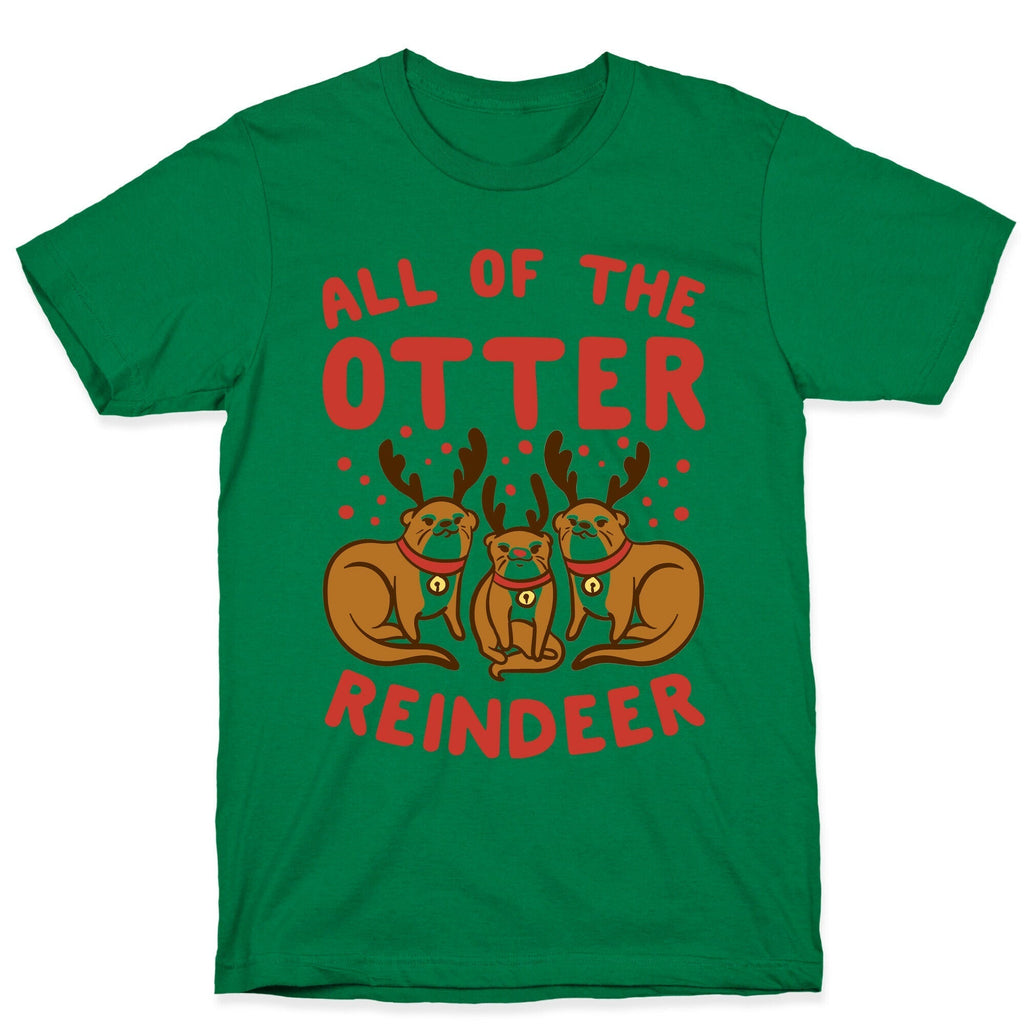 All of The Otter Reindeer T-Shirt Hoodie, Sweatshirt | CoreVibeTees.com (Image 4)