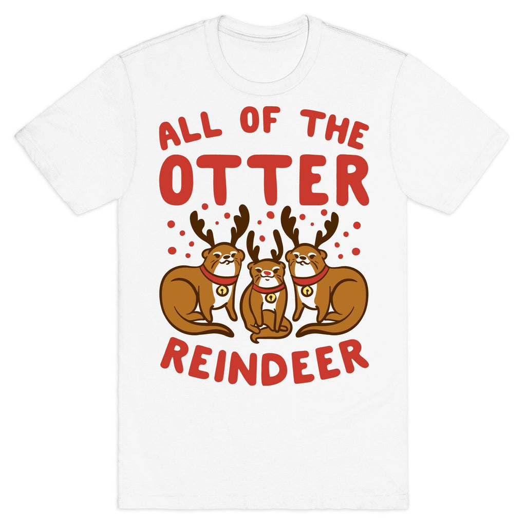 All of The Otter Reindeer T-Shirt Hoodie, Sweatshirt | CoreVibeTees.com (Image 2)