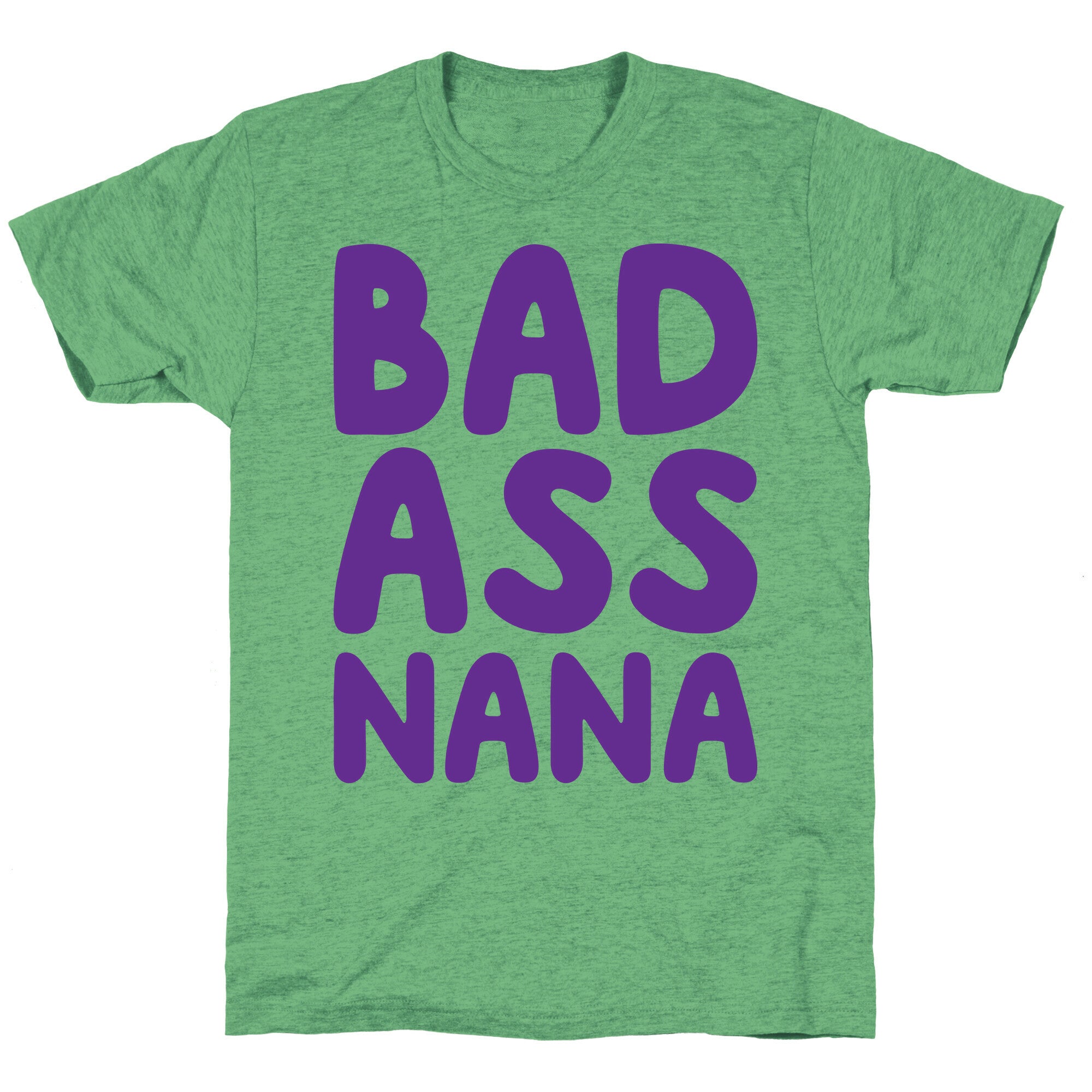 Badass Nana Unisex Triblend Tee Hoodie, Sweatshirt | CoreVibeTees.com (Image 1)