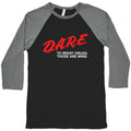 DARE Parody Baseball Tee Hoodie, Sweatshirt | CoreVibeTees.com (Image 1)